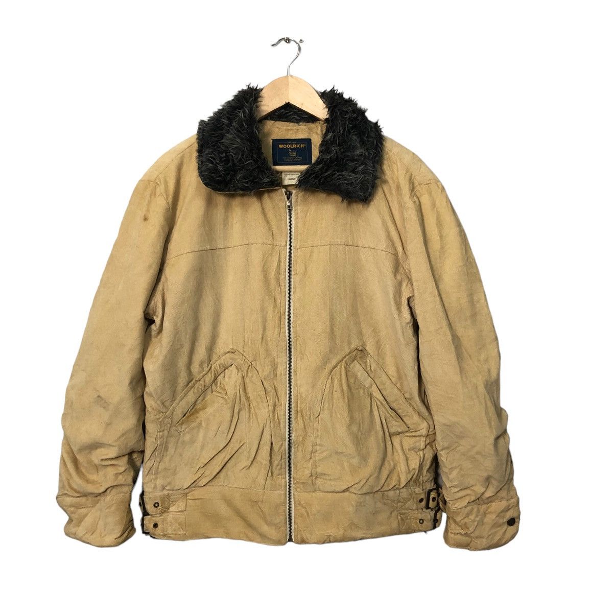 Woolrich Woolen Mills Vintage Woolrich Zipper Ups Jacket Size US L / EU 52-54 / 3 - 1 Thumbnail