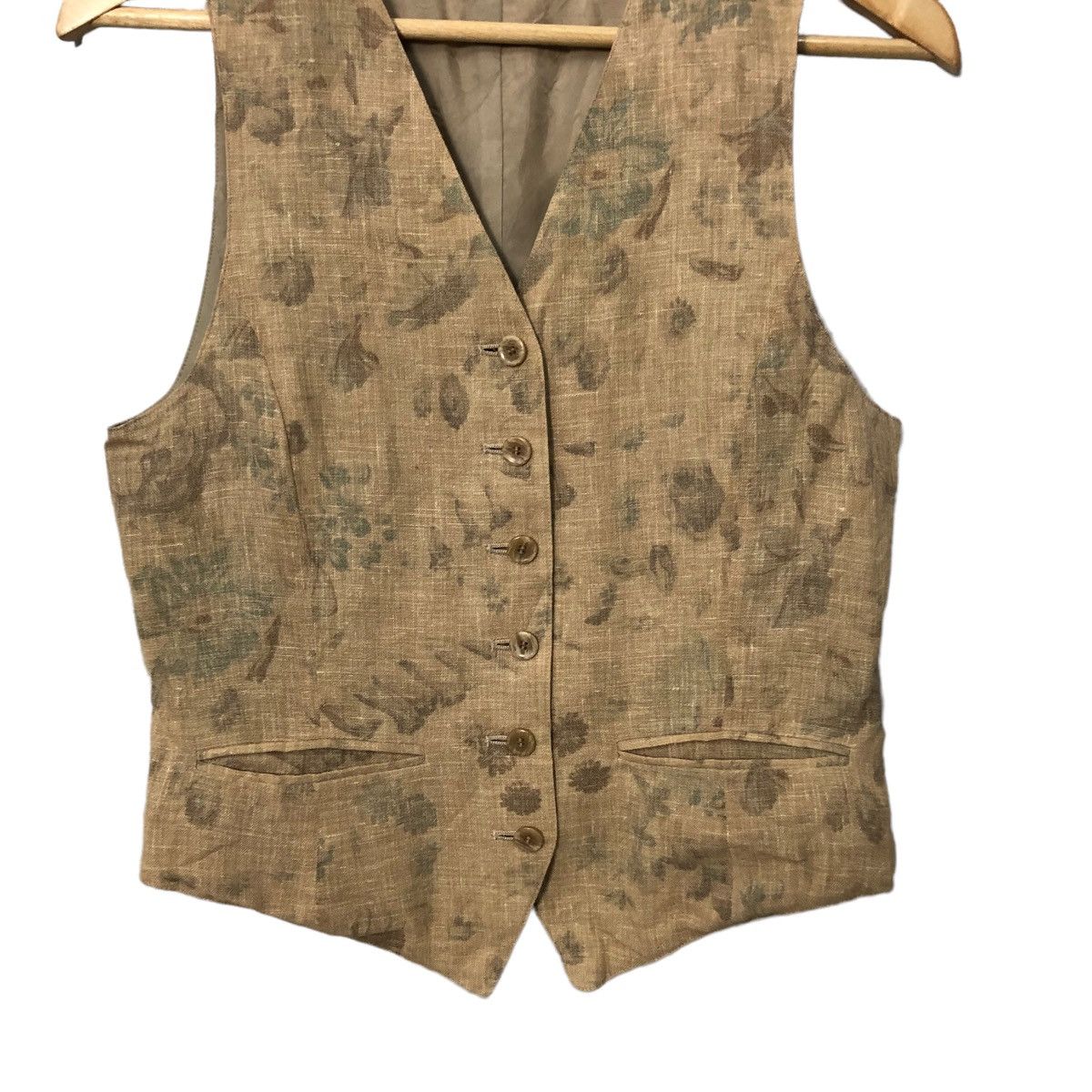 Burberry Vintage Burberrys Button Ups Sleeveless Vest Size US XS / EU 42 / 0 - 3 Thumbnail