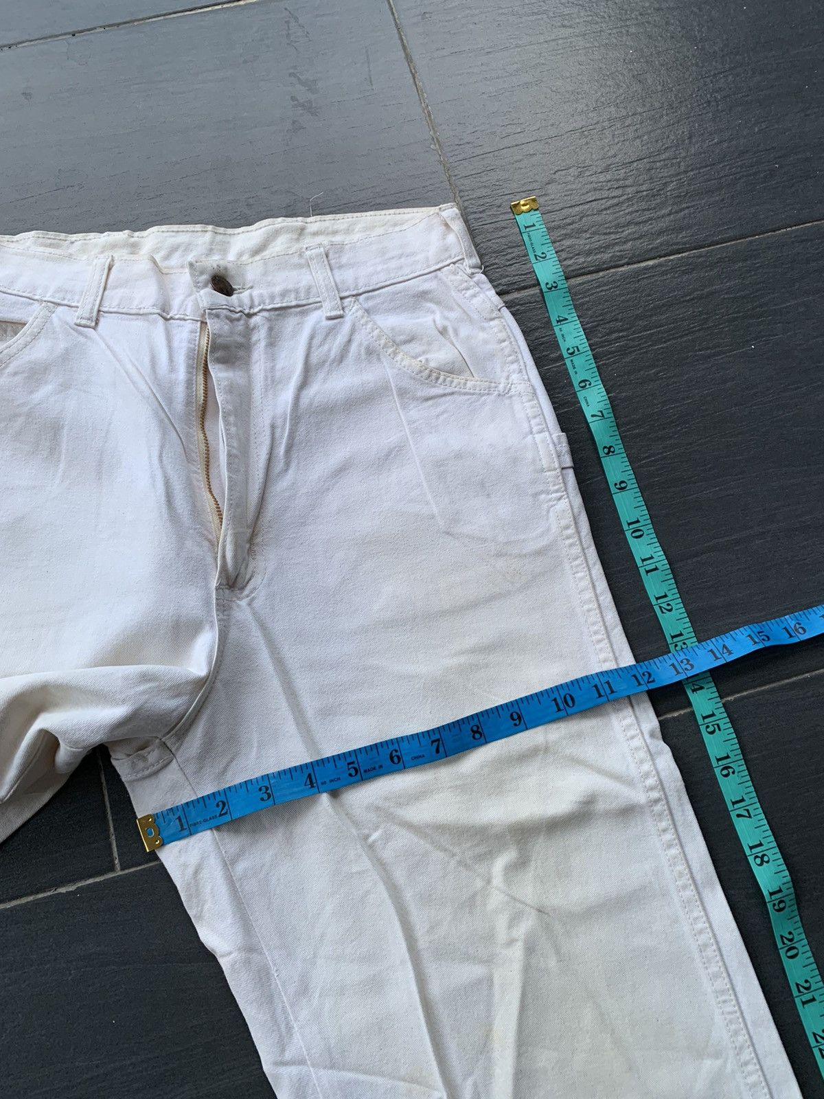Japanese Brand Big Yank Carpenter Denim Size US 28 / EU 44 - 9 Thumbnail