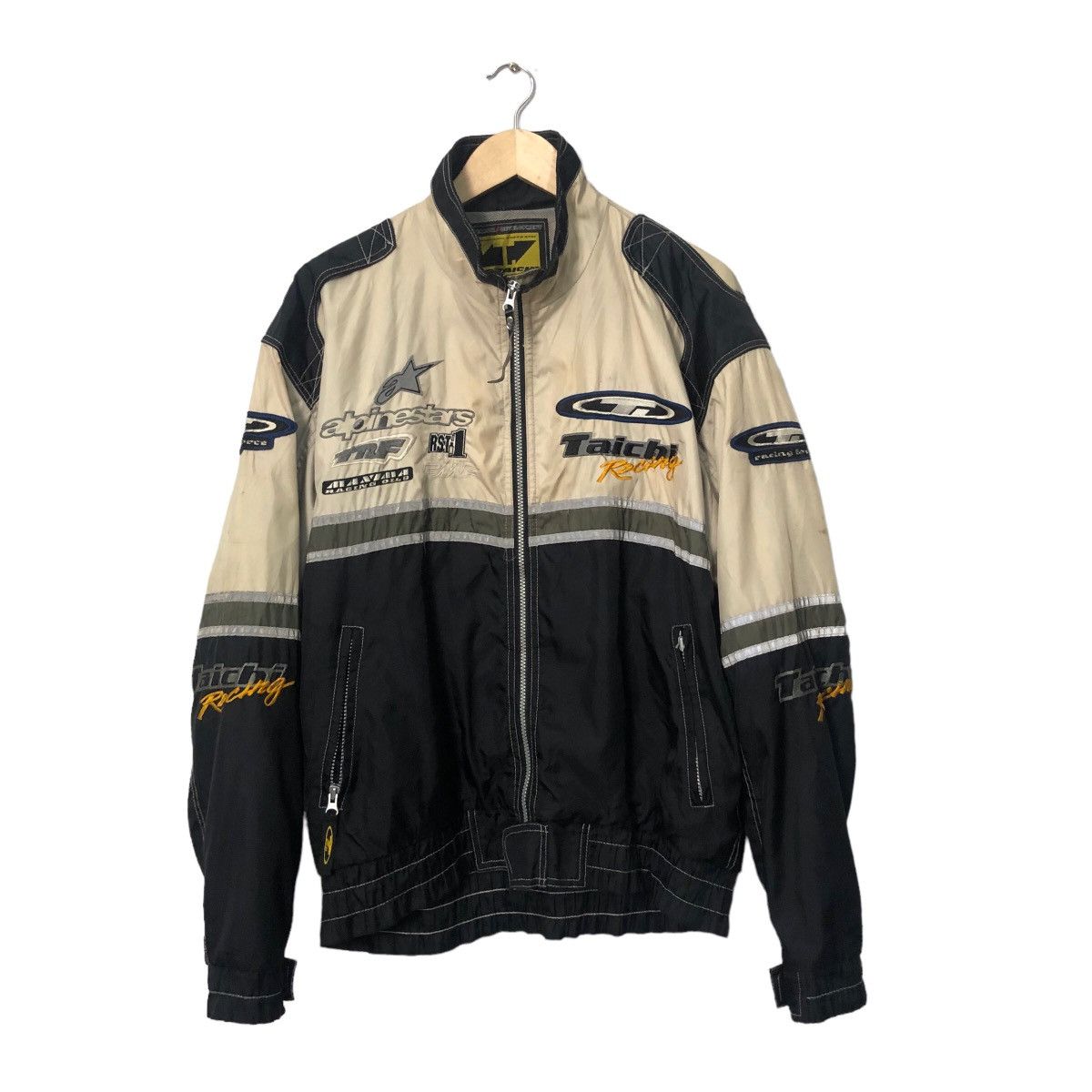 Sports Specialties Vintage RS Taichi Racing Embroidery Big Logo Zip Up Jacket Size US XL / EU 56 / 4 - 2 Thumbnail