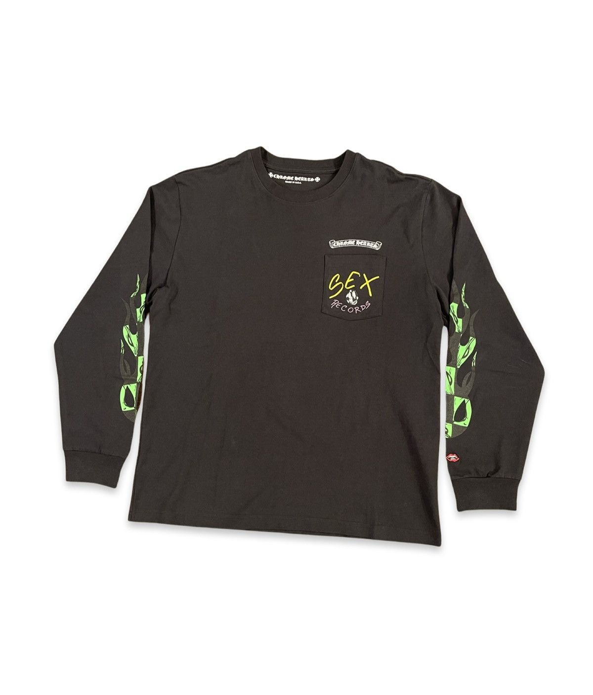 Chrome Hearts Matty Boy Stay Fast Sex Records L/S Tee | Grailed