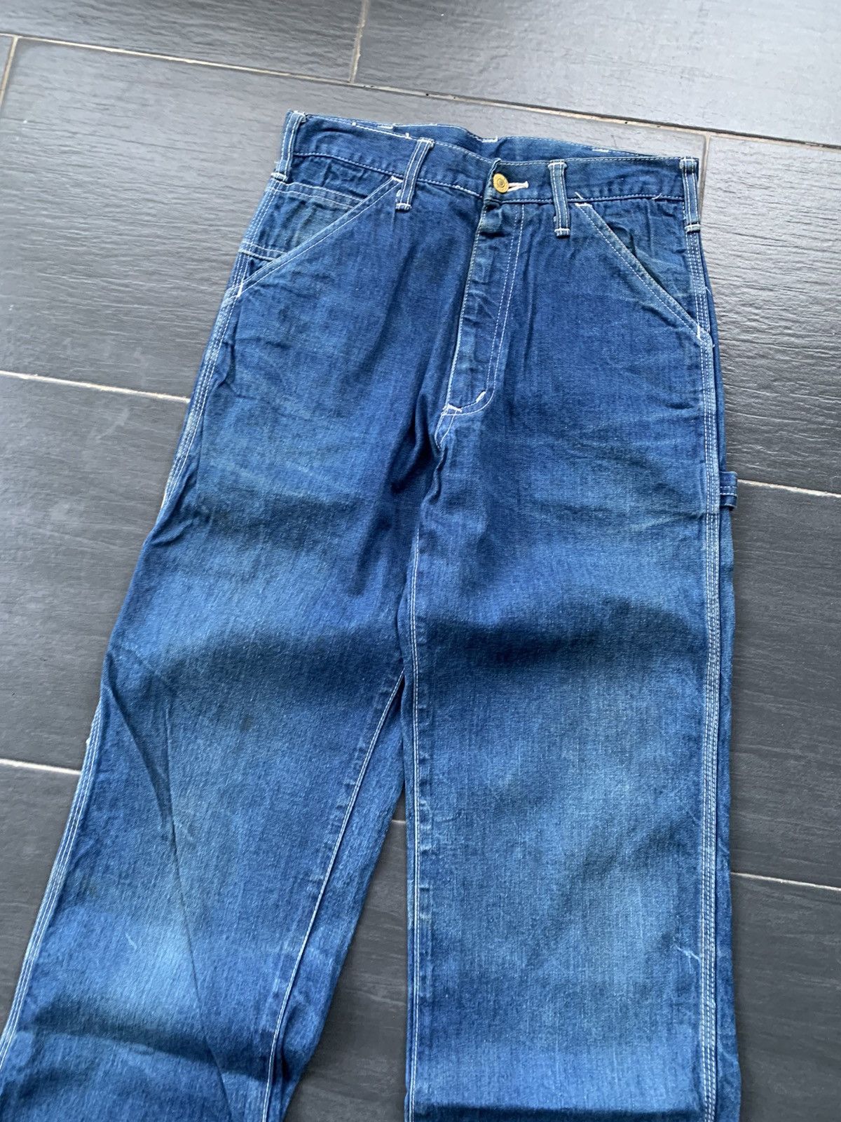 Edwin Vintage & Rare Edwin Carpenter Denim Size US 27 - 5 Thumbnail
