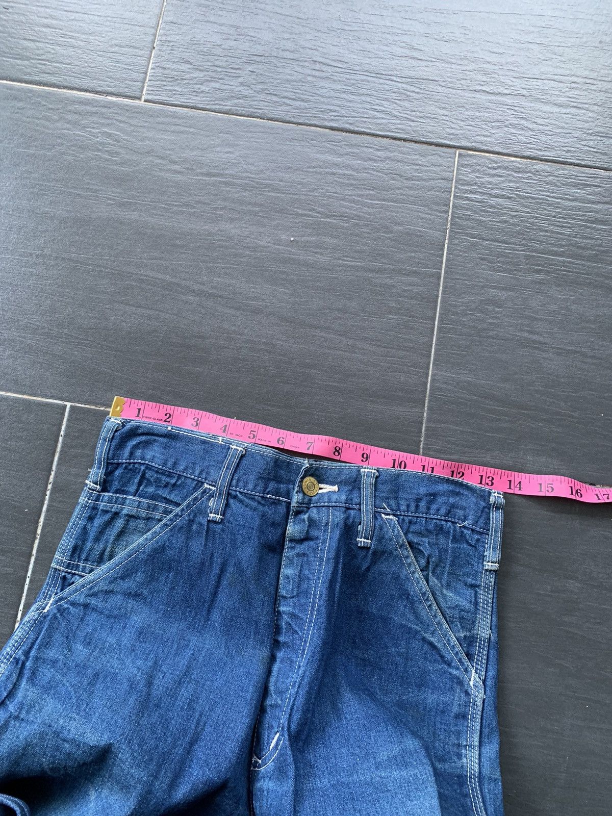 Edwin Vintage & Rare Edwin Carpenter Denim Size US 27 - 14 Thumbnail