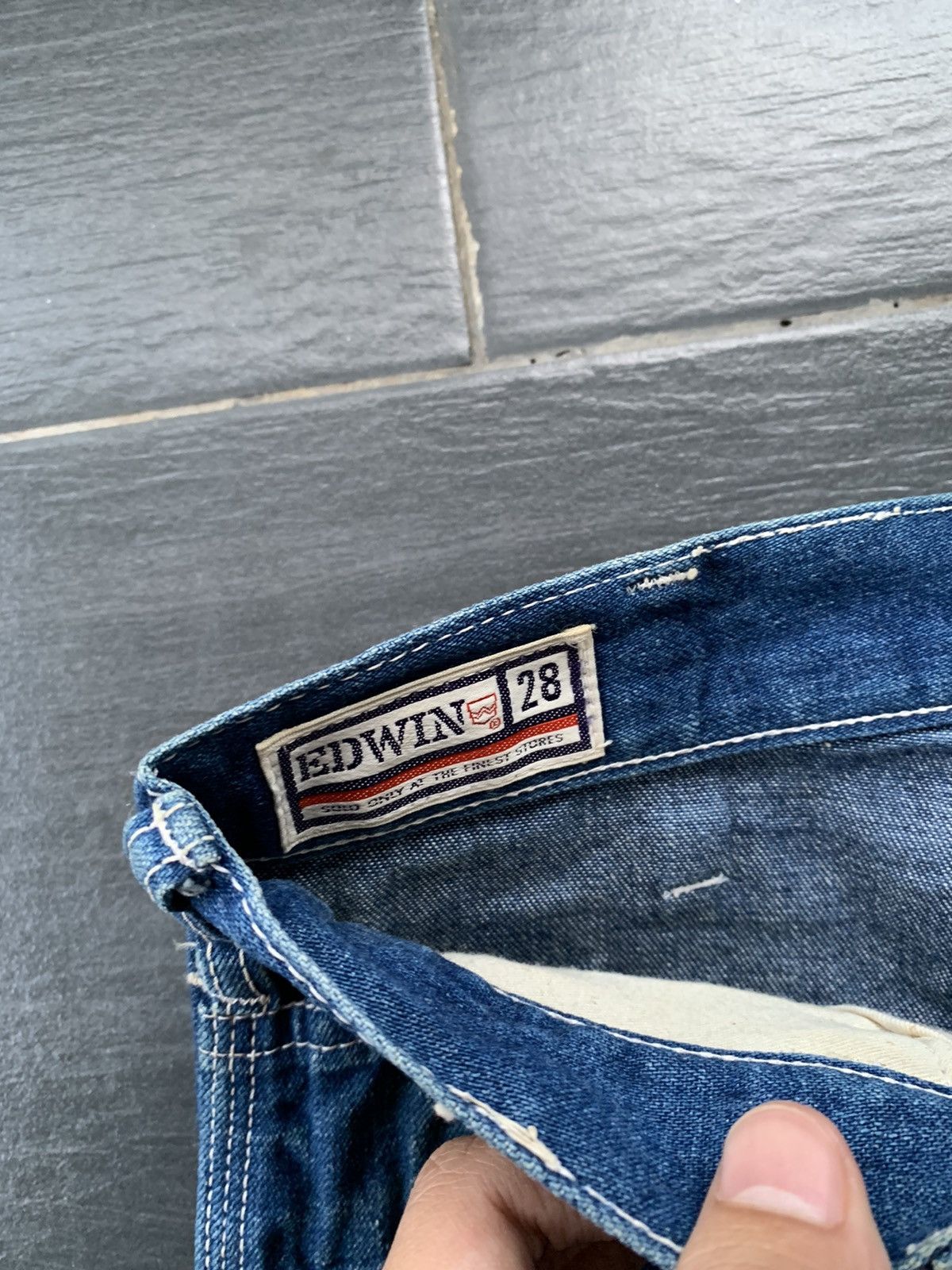 Edwin Vintage & Rare Edwin Carpenter Denim Size US 27 - 7 Thumbnail