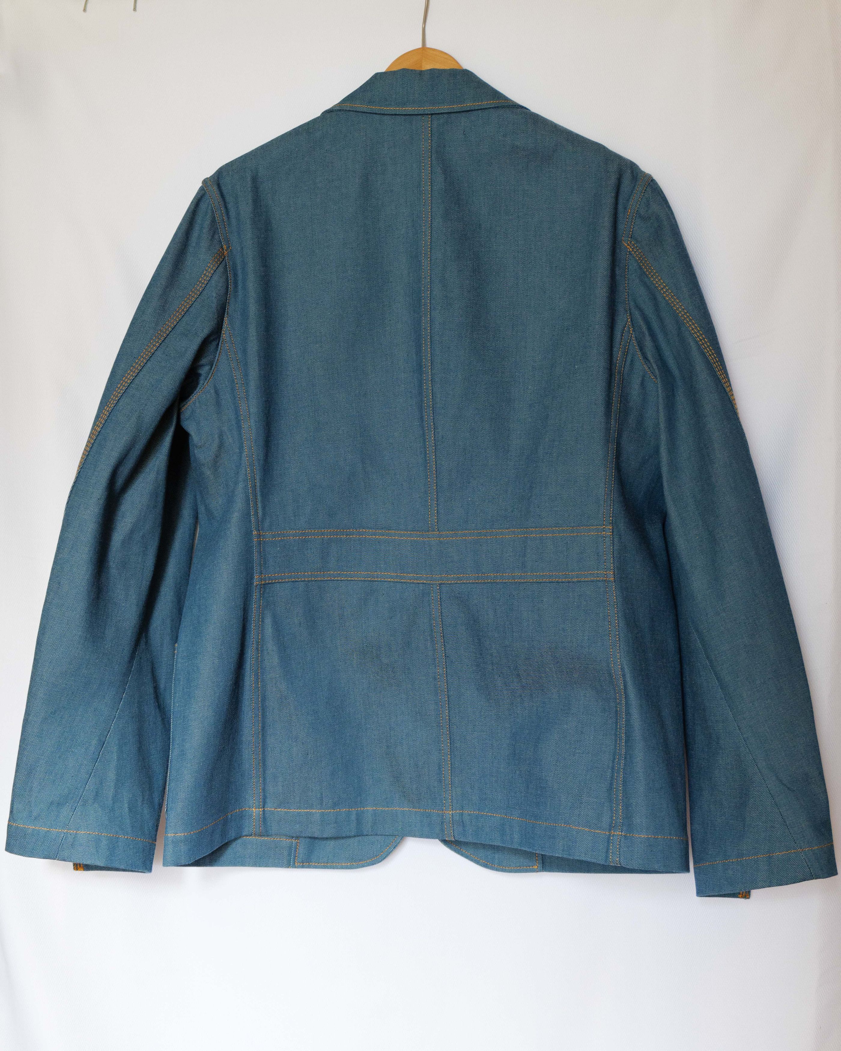 Lanvin AW19 denim jacket Size US XL / EU 56 / 4 - 2 Thumbnail