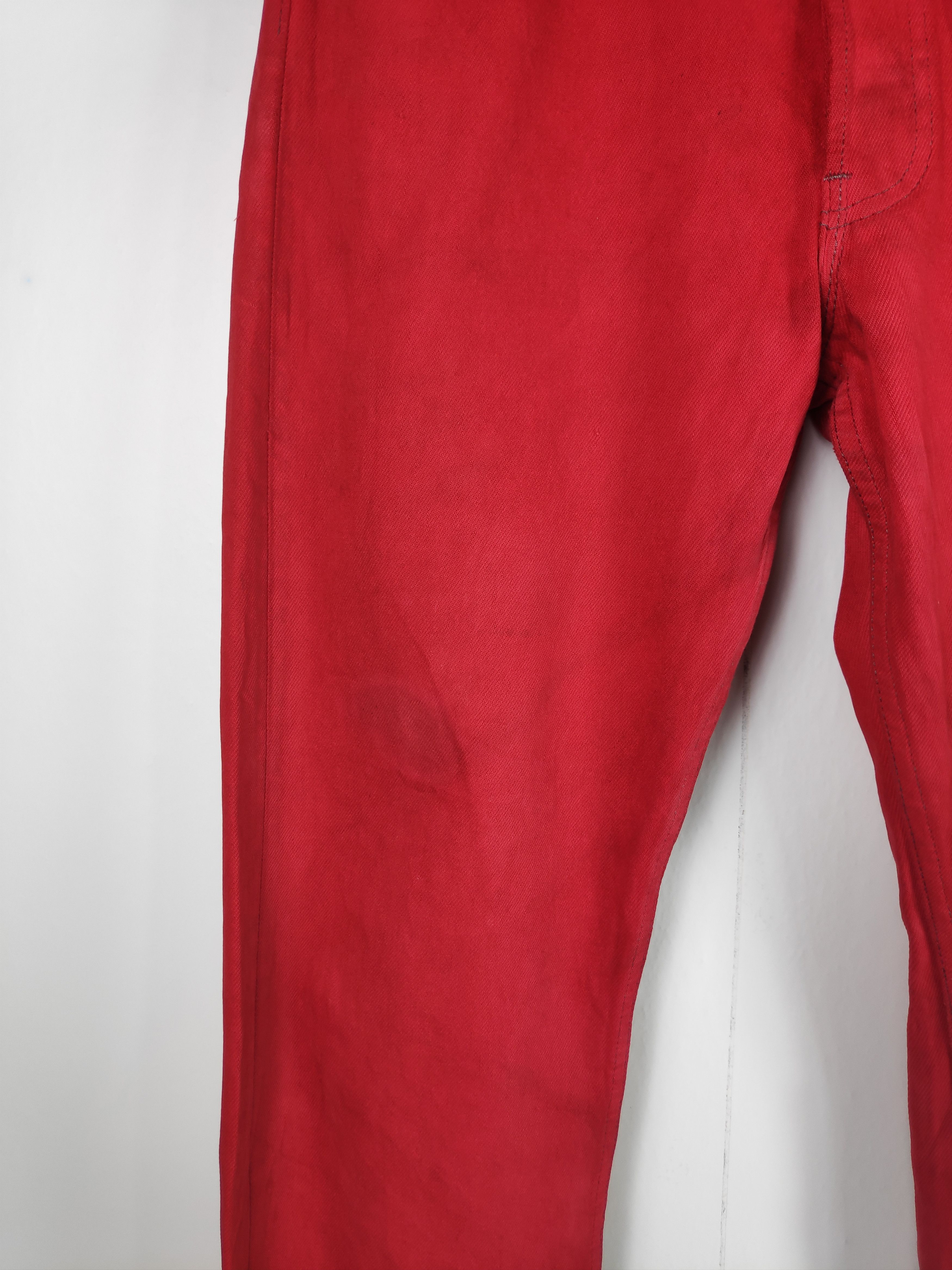 Levi's Vintage Levis 501 Red Jeans Denim levis 501 USA Hypebeast Size US 32 / EU 48 - 17 Thumbnail