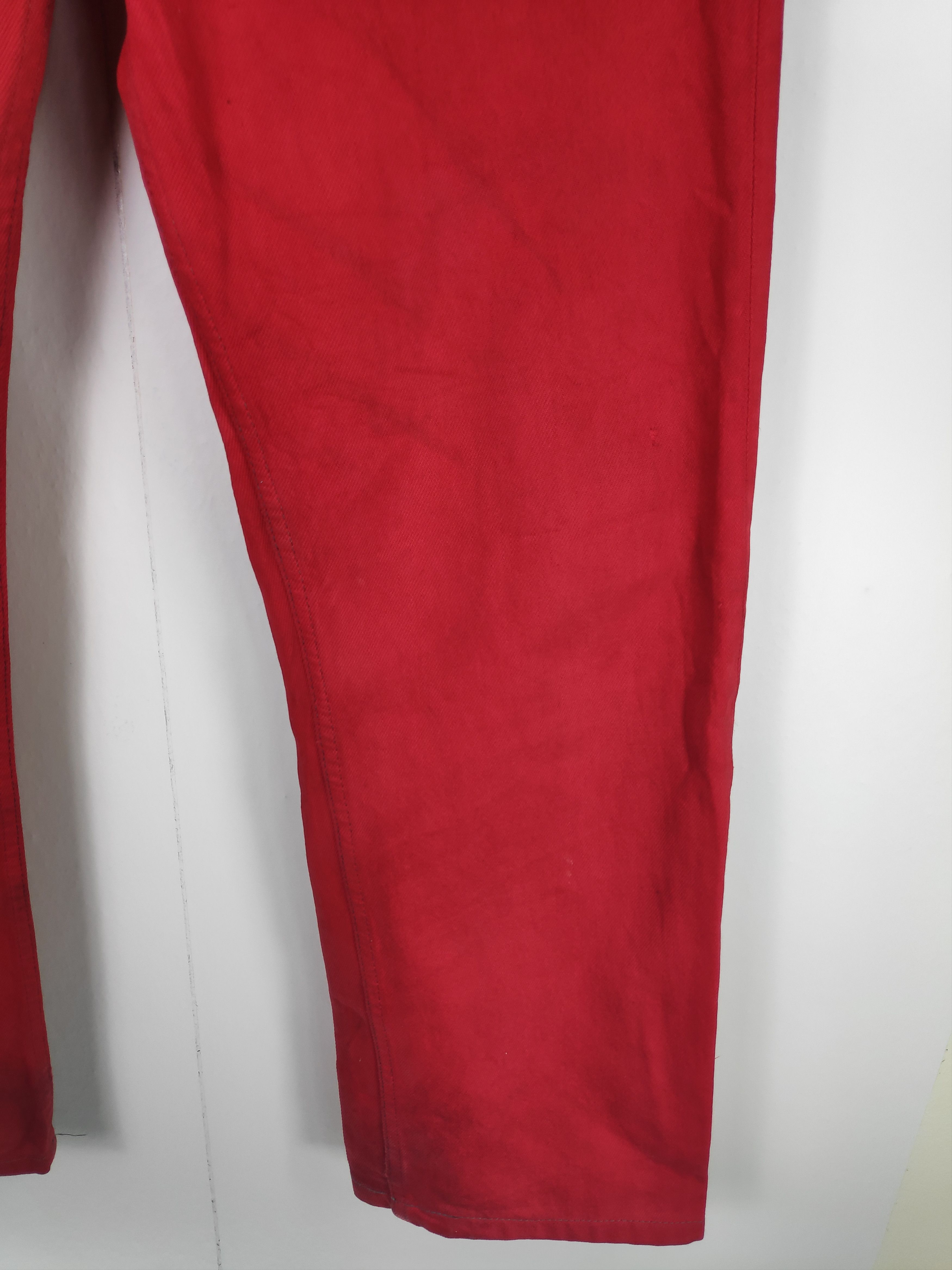 Levi's Vintage Levis 501 Red Jeans Denim levis 501 USA Hypebeast Size US 32 / EU 48 - 15 Thumbnail