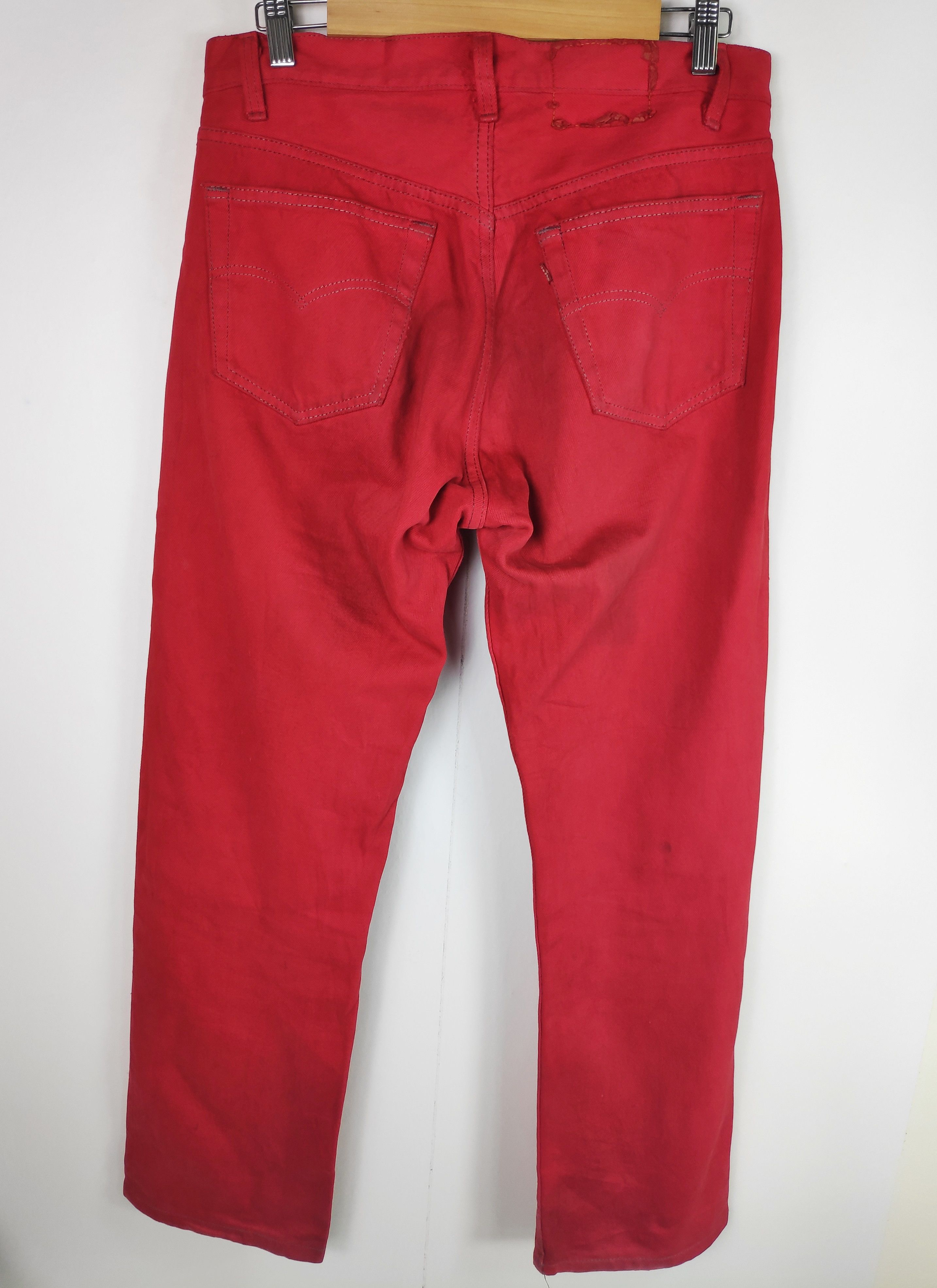 Levi's Vintage Levis 501 Red Jeans Denim levis 501 USA Hypebeast Size US 32 / EU 48 - 2 Thumbnail