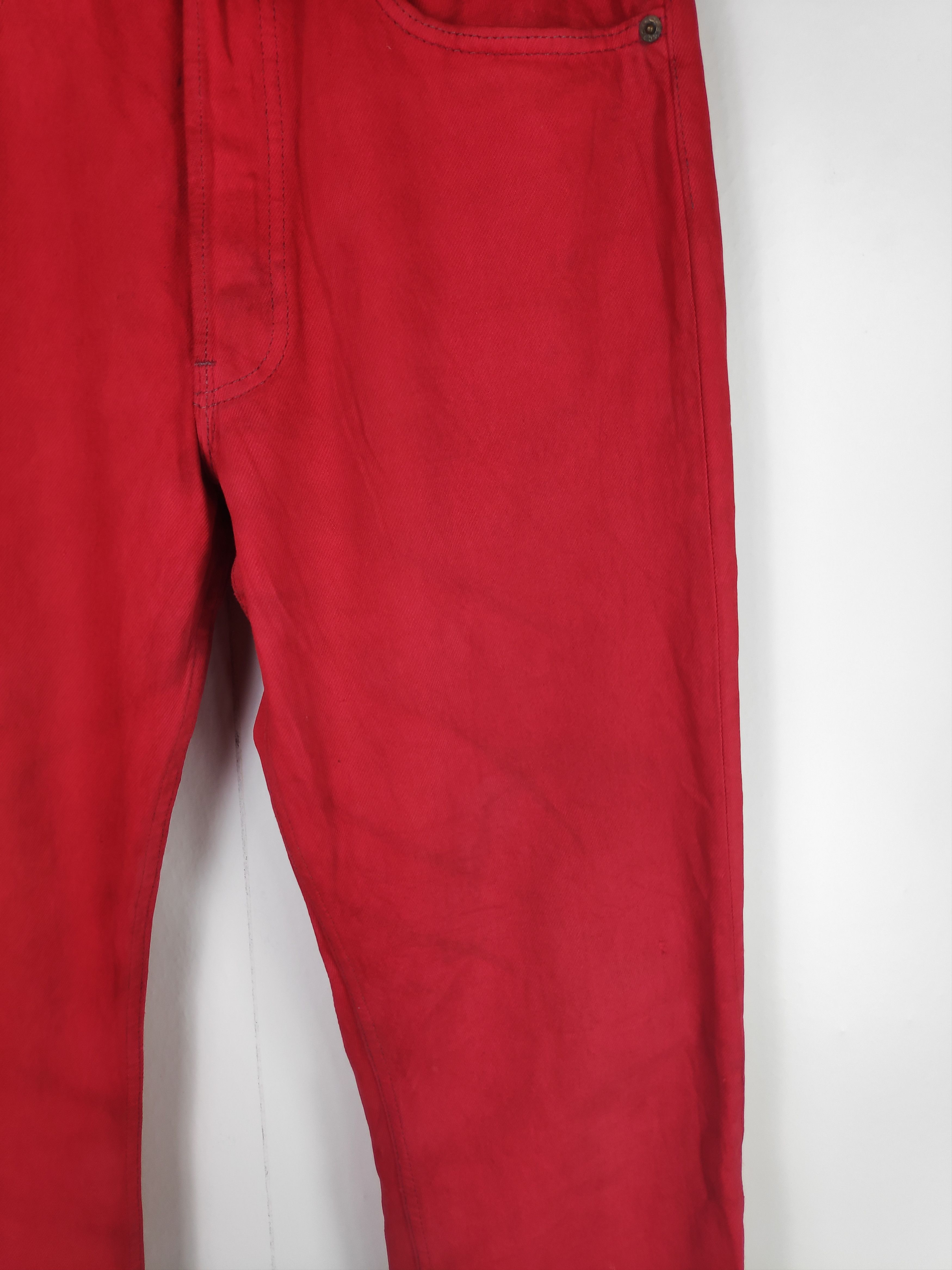 Levi's Vintage Levis 501 Red Jeans Denim levis 501 USA Hypebeast Size US 32 / EU 48 - 14 Thumbnail