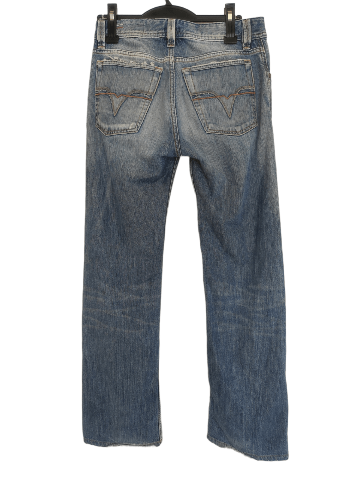 Diesel × Vintage Diesel Industries Diesel Levan Distressed Patched Denim Size US 30 / EU 46 - 2 Thumbnail