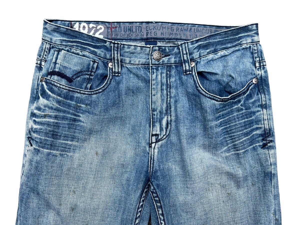 Ecko Unltd. Ecko Unltd Straight Denim Jeans 35x32.5 Size US 35 - 4 Thumbnail