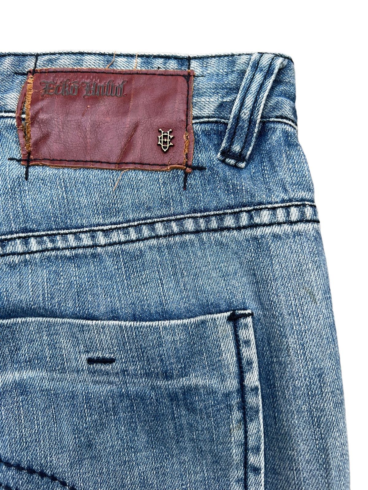 Ecko Unltd. Ecko Unltd Straight Denim Jeans 35x32.5 Size US 35 - 7 Thumbnail