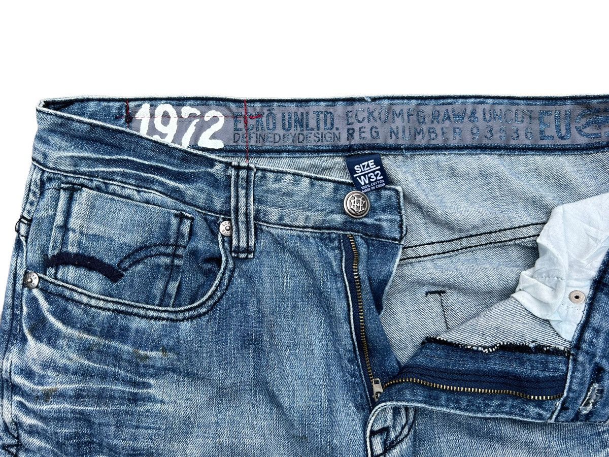 Ecko Unltd. Ecko Unltd Straight Denim Jeans 35x32.5 Size US 35 - 6 Thumbnail