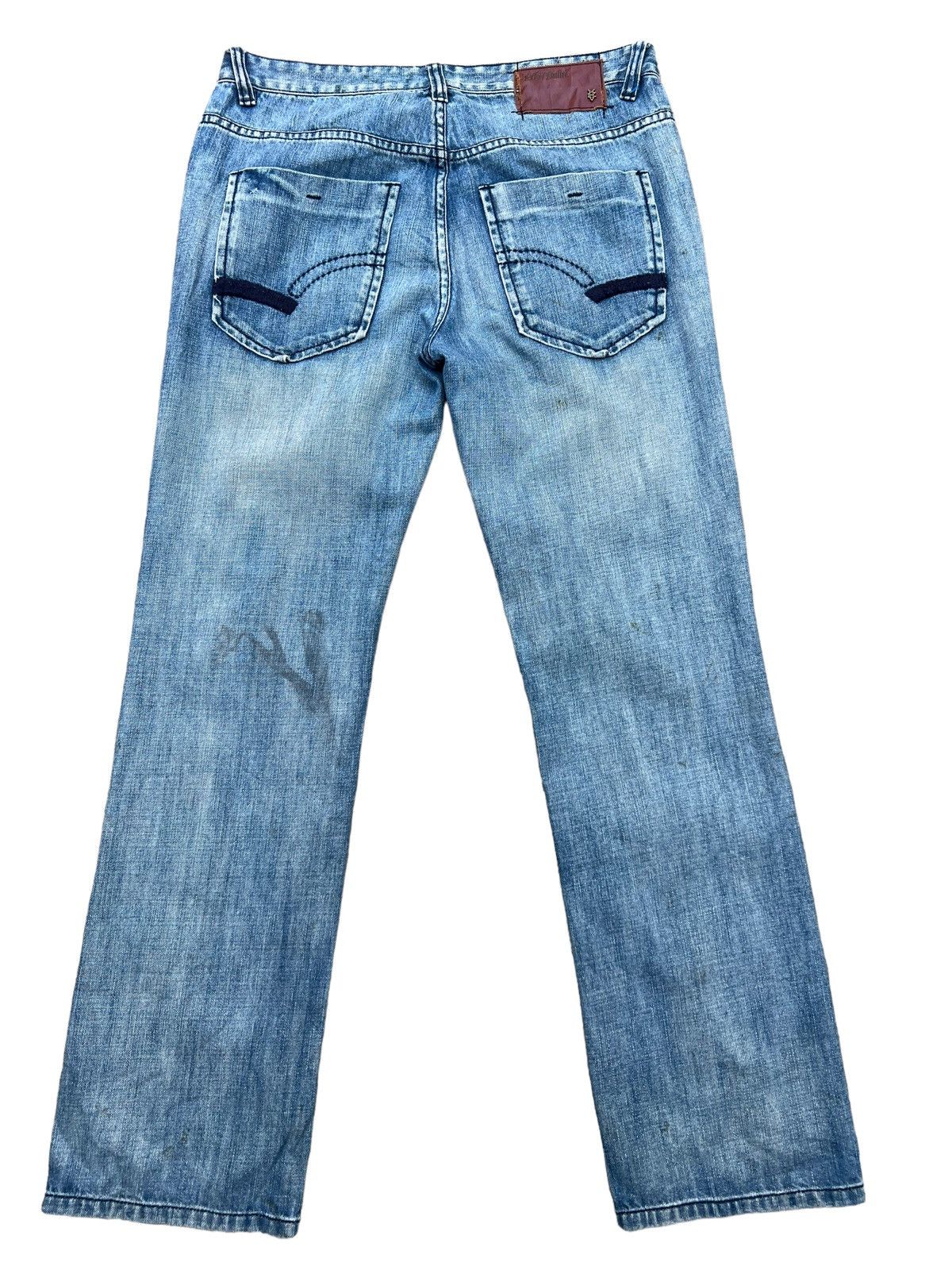 Ecko Unltd. Ecko Unltd Straight Denim Jeans 35x32.5 Size US 35 - 3 Thumbnail
