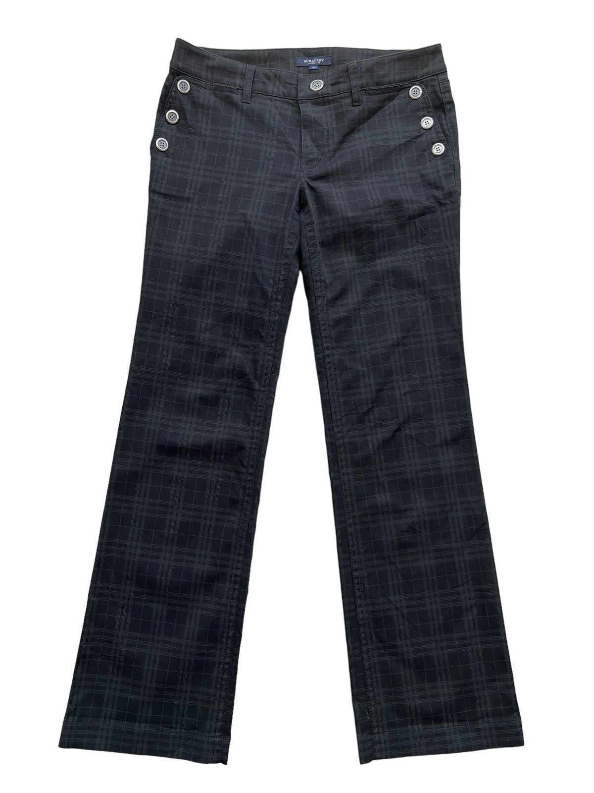 Burberry Burberry London Pants Burberry Black Pants 31x31 Size US 31 - 1 Thumbnail