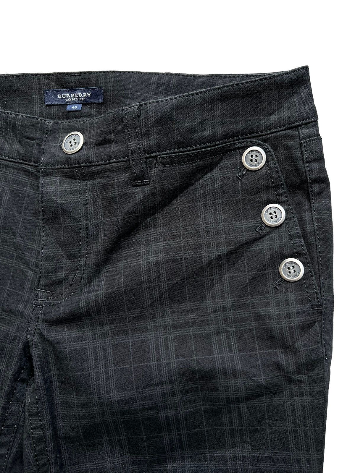 Burberry Burberry London Pants Burberry Black Pants 31x31 Size US 31 - 5 Thumbnail