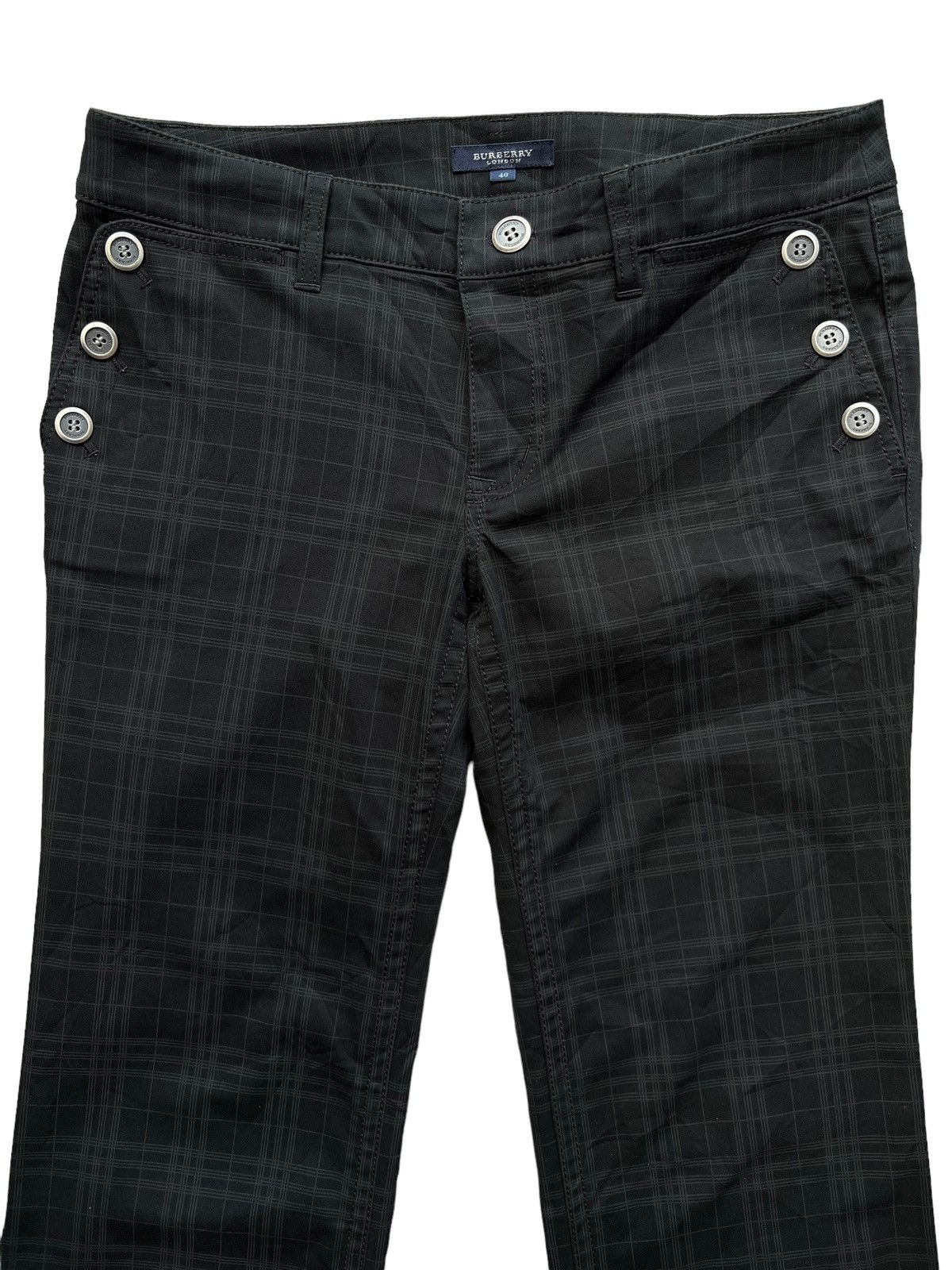 Burberry Burberry London Pants Burberry Black Pants 31x31 Size US 31 - 3 Thumbnail