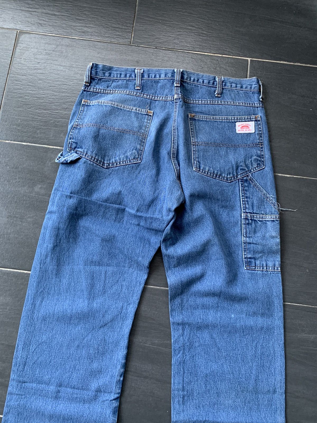 Vintage Vintage 70's Round House Carpenter Denim Size US 33 - 6 Thumbnail