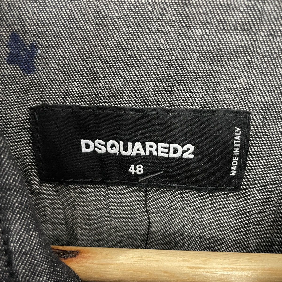 Dsquared2 Vintage Dsquared2 Button Ups Denim Tee Size US M / EU 48-50 / 2 - 5 Thumbnail