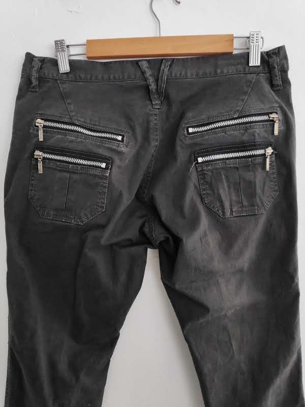 If Six Was Nine × Japanese Brand × Seditionaries Bexist Zipper Punk Bondage Skinny Multi Zipper biker jeans Size US 32 / EU 48 - 4 Thumbnail