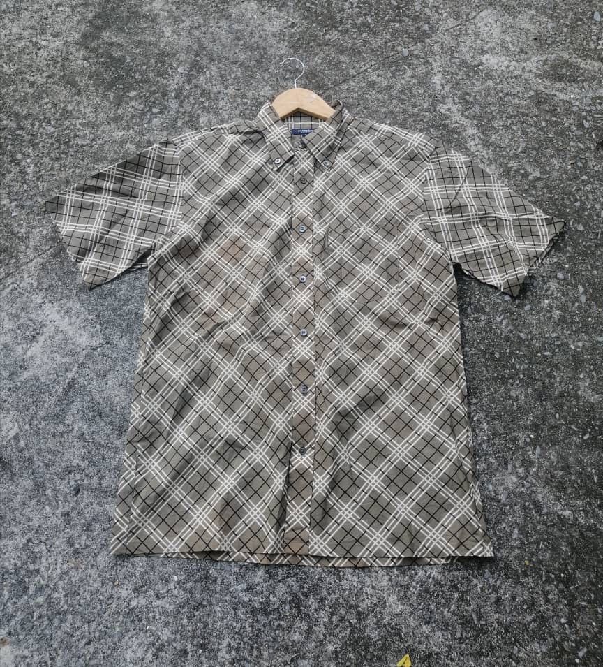 Burberry × Japanese Brand Burberry Made In Japan Buttons Down Shirt Size US L / EU 52-54 / 3 - 1 Thumbnail