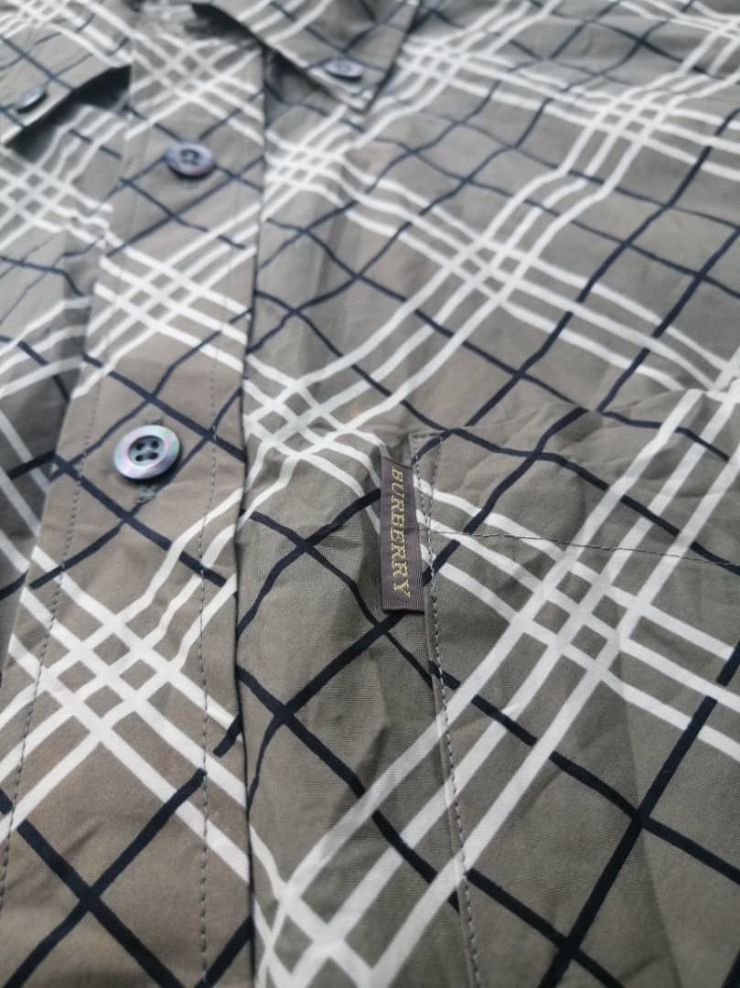 Burberry × Japanese Brand Burberry Made In Japan Buttons Down Shirt Size US L / EU 52-54 / 3 - 10 Thumbnail