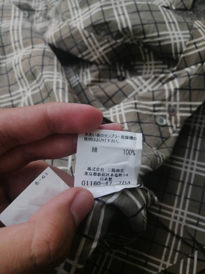Burberry × Japanese Brand Burberry Made In Japan Buttons Down Shirt Size US L / EU 52-54 / 3 - 7 Thumbnail