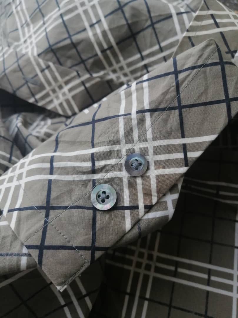 Burberry × Japanese Brand Burberry Made In Japan Buttons Down Shirt Size US L / EU 52-54 / 3 - 5 Thumbnail