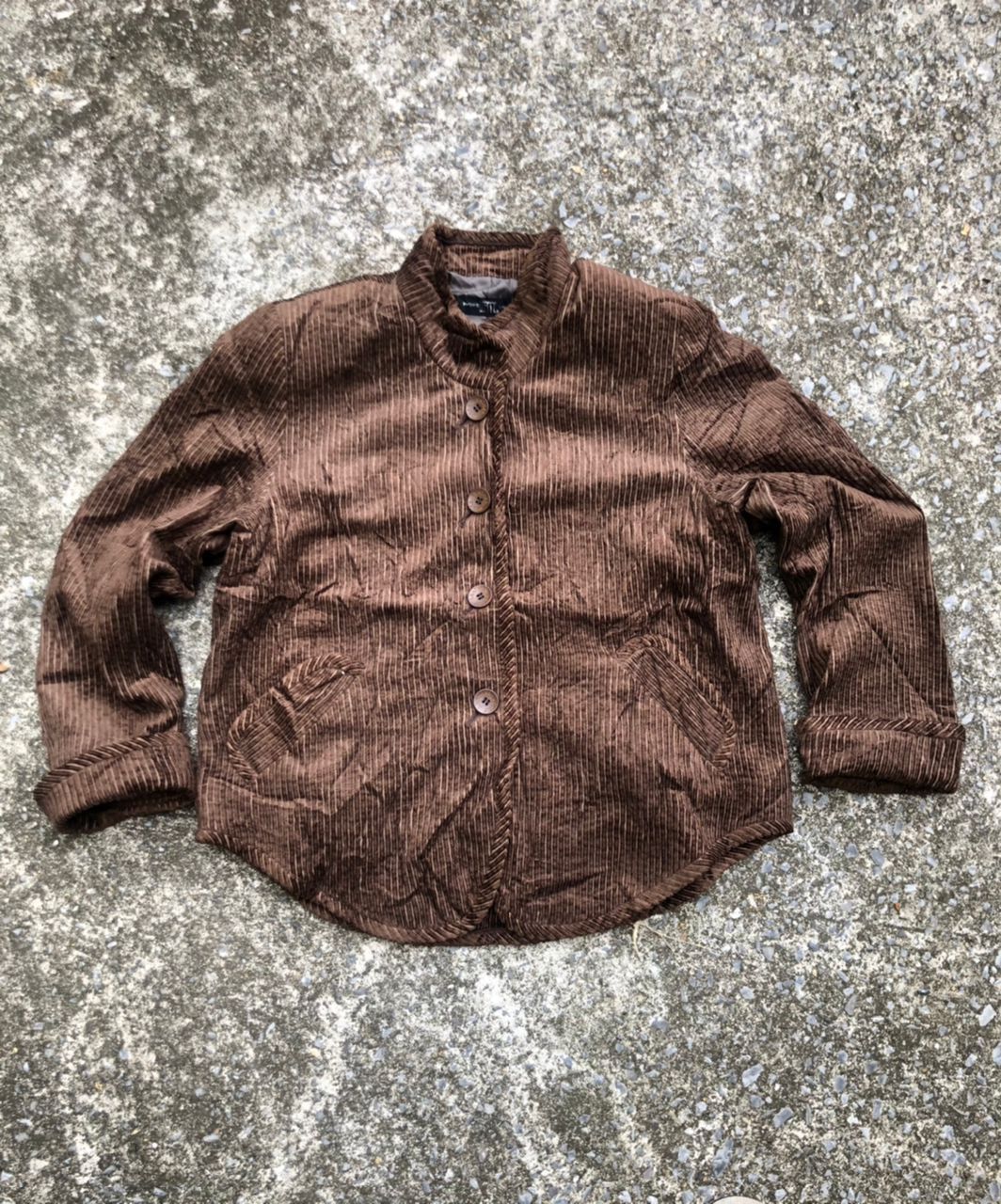 Japanese Brand Leame by Tokyo Made In Japan Corduroy Buttons Jacket Size US M / EU 48-50 / 2 - 1 Thumbnail