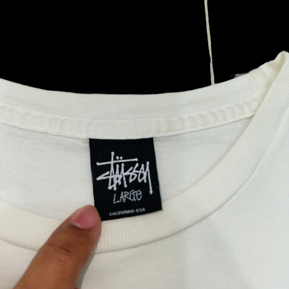 Stussy Stussy Drawing T Shirt Size US L / EU 52-54 / 3 - 4 Thumbnail