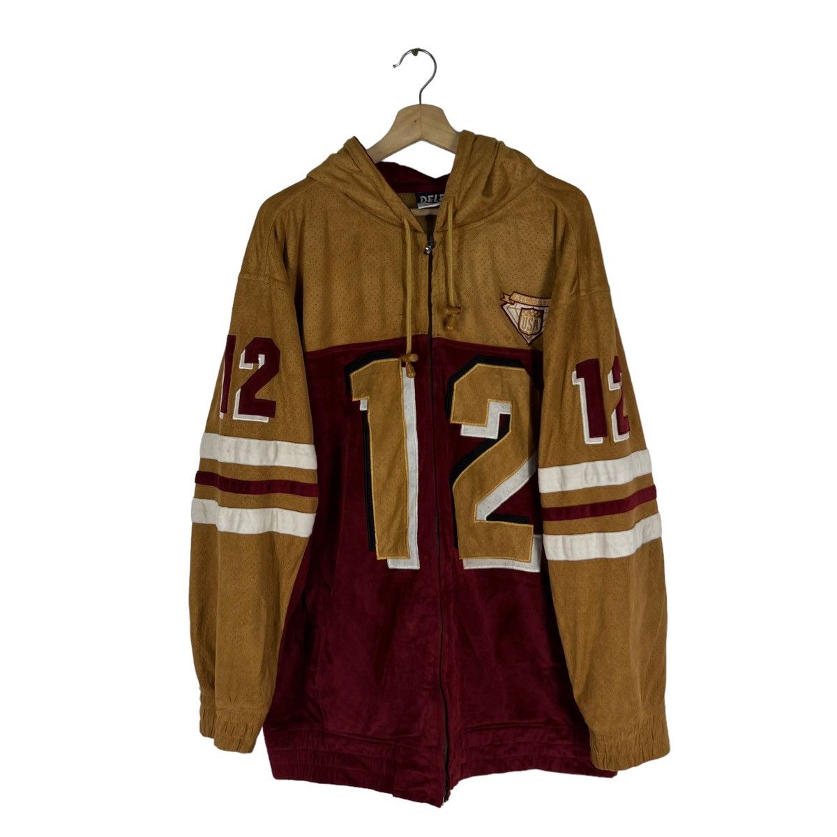 Japanese Brand × Sports Specialties VINTAGE DELF SPORT JACKET ZIPPER BIG LOGO Size US L / EU 52-54 / 3 - 1 Thumbnail