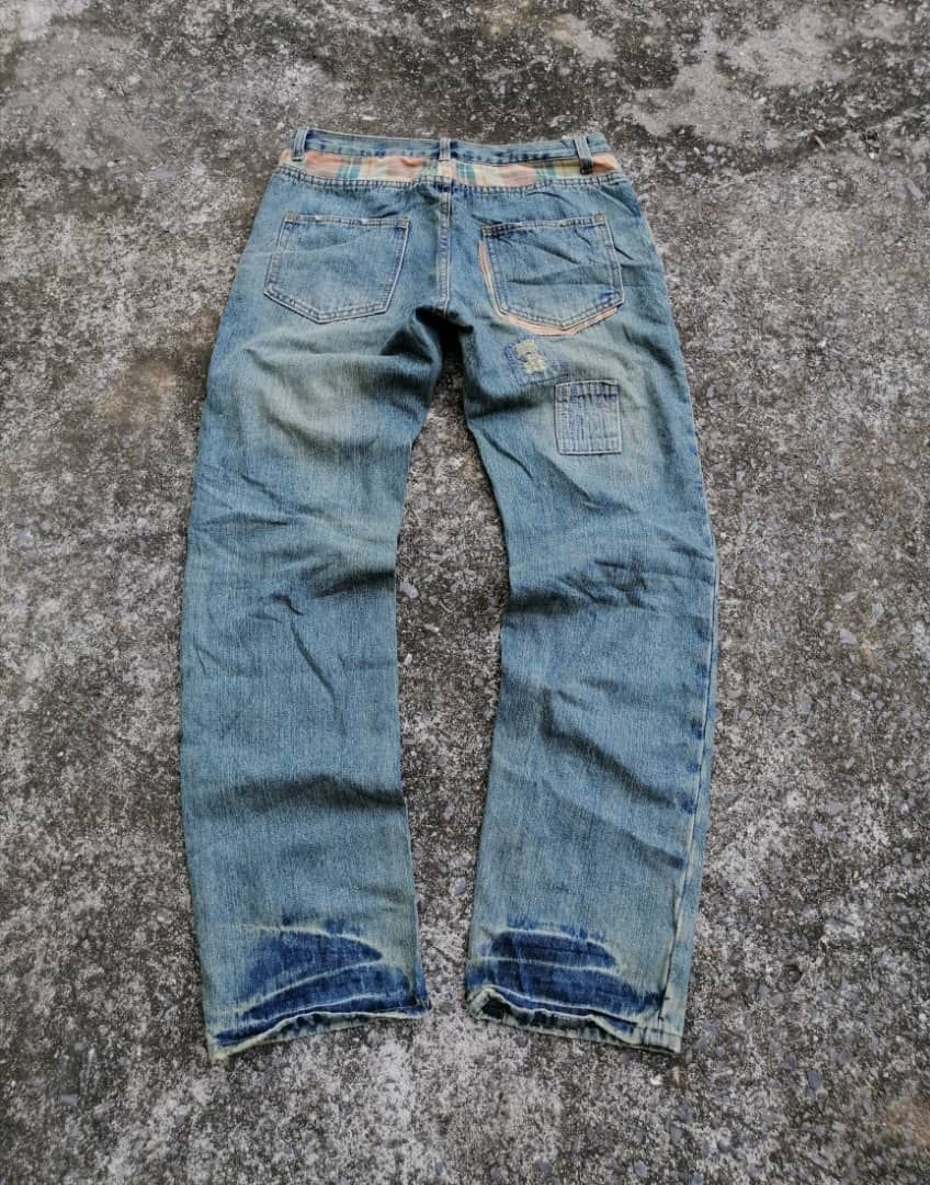 Japanese Brand Dragon A Nice Design Denim Jeans Size US 30 / EU 46 - 2 Thumbnail