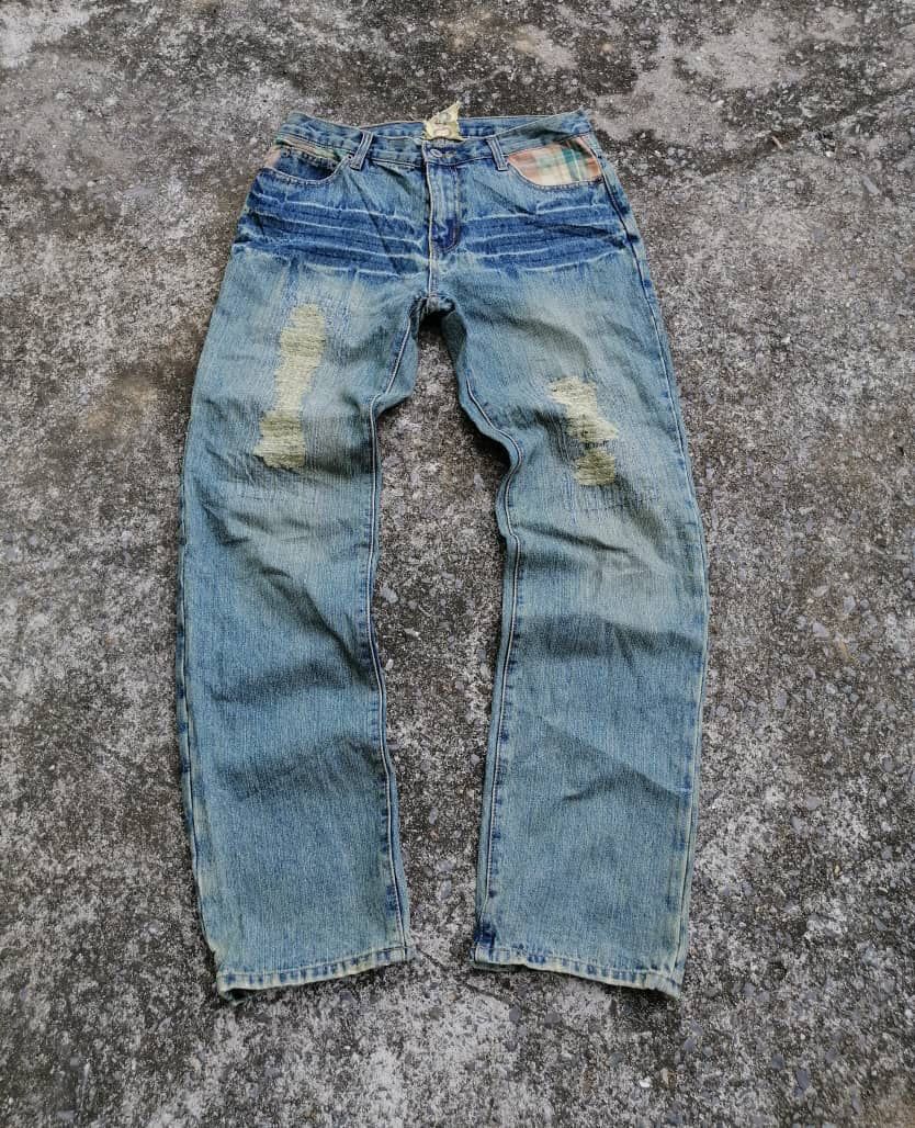 Japanese Brand Dragon A Nice Design Denim Jeans Size US 30 / EU 46 - 1 Thumbnail