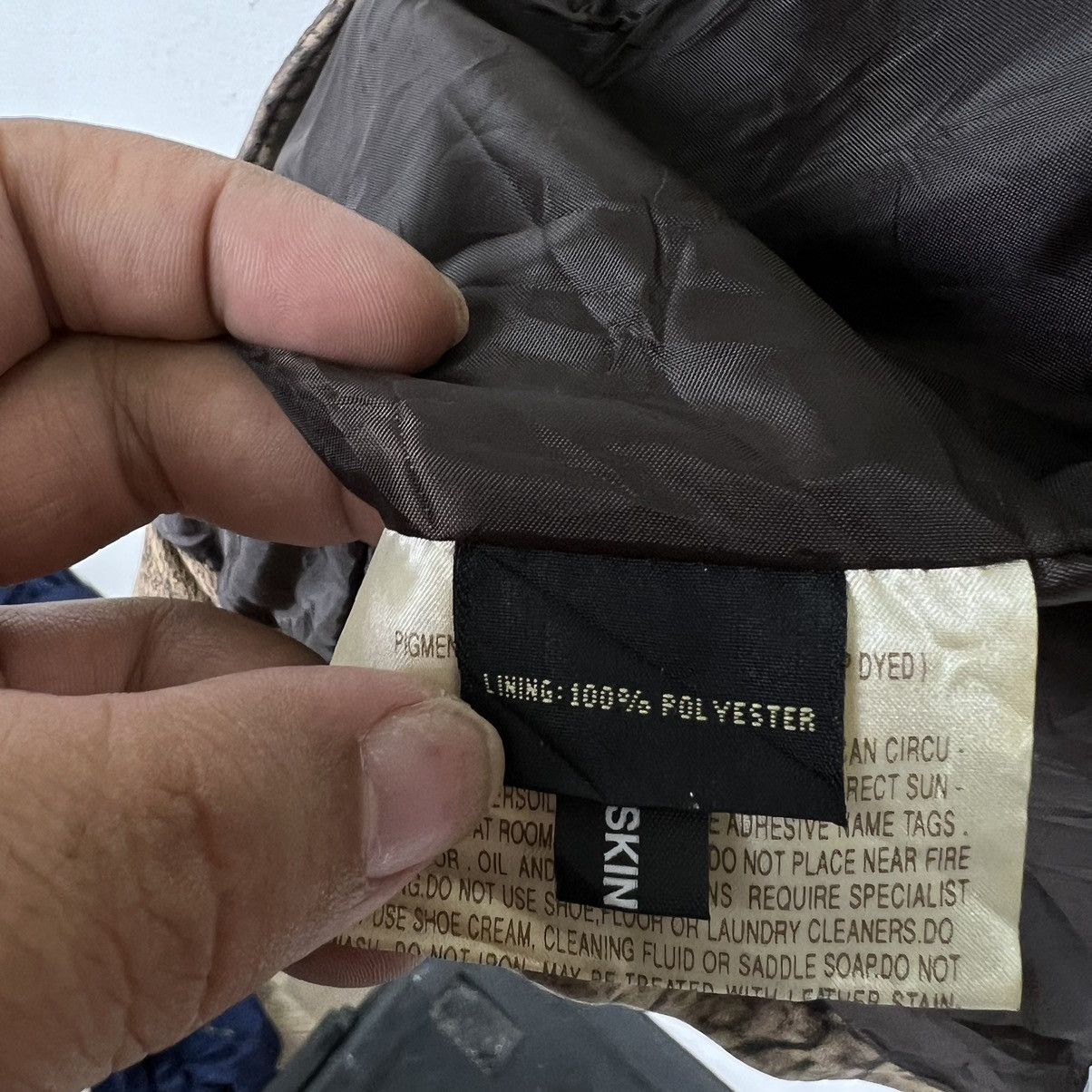 Japanese Brand VINTAGE SHEEP SKIN LEATHER JACKET ATELIER TIGER STRIPED Size US M / EU 48-50 / 2 - 11 Thumbnail