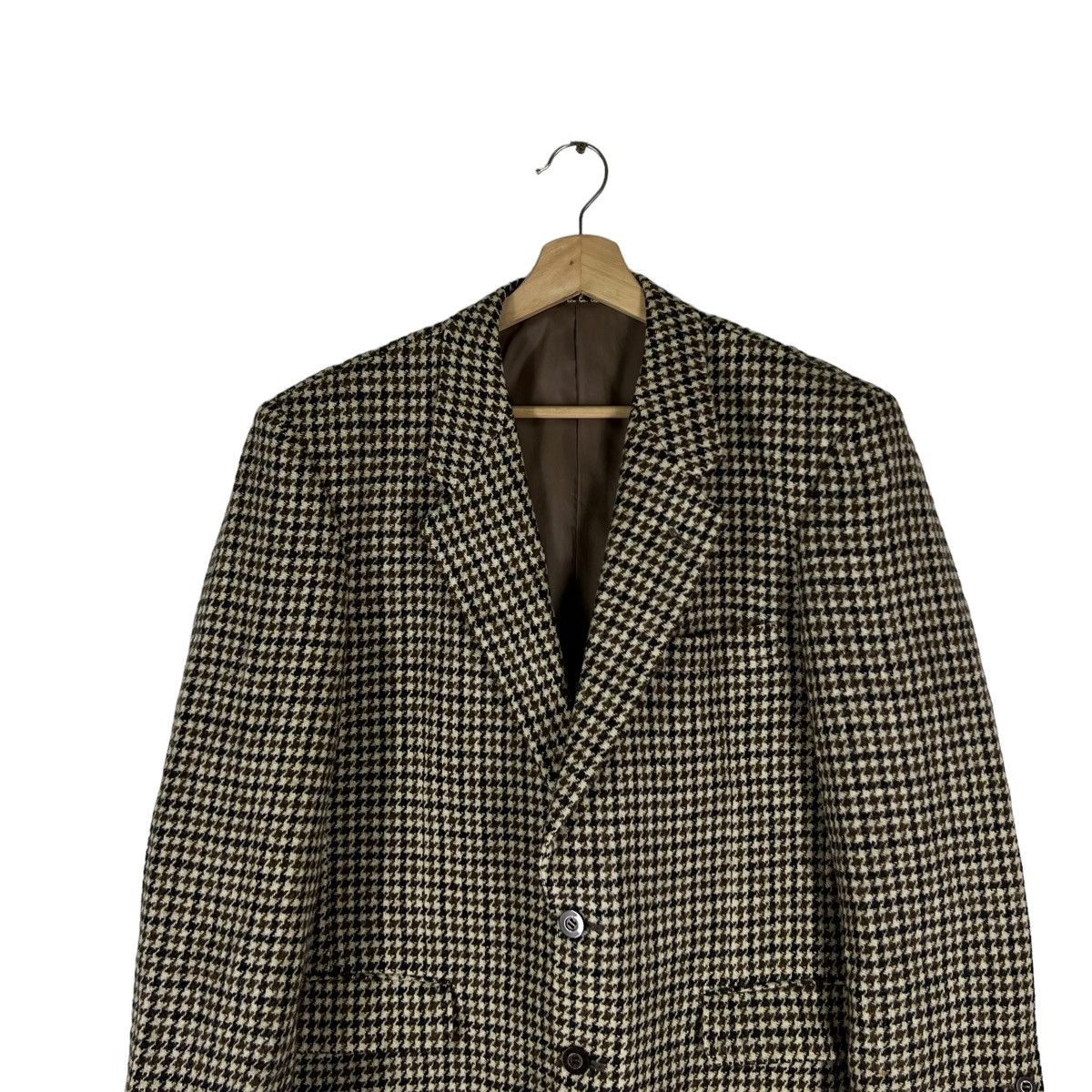 Harris Tweed VINTAGE HARRIS TWEED WOOL DOUBLE BREAST JACKET Size US M / EU 48-50 / 2 - 3 Thumbnail