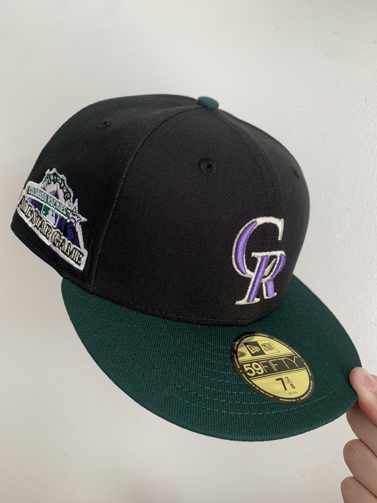 Hat Club × MLB 7 3/8 Hat Club Colorado Rockies 1998 ASG Two Tone Size ONE SIZE - 2 Thumbnail