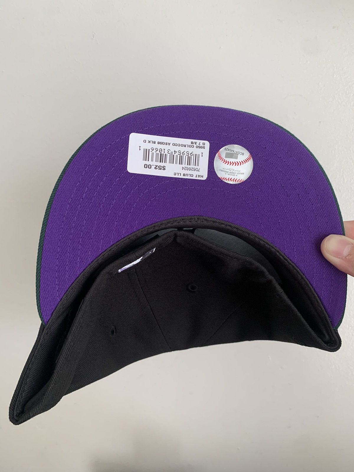 Hat Club × MLB 7 3/8 Hat Club Colorado Rockies 1998 ASG Two Tone Size ONE SIZE - 3 Thumbnail
