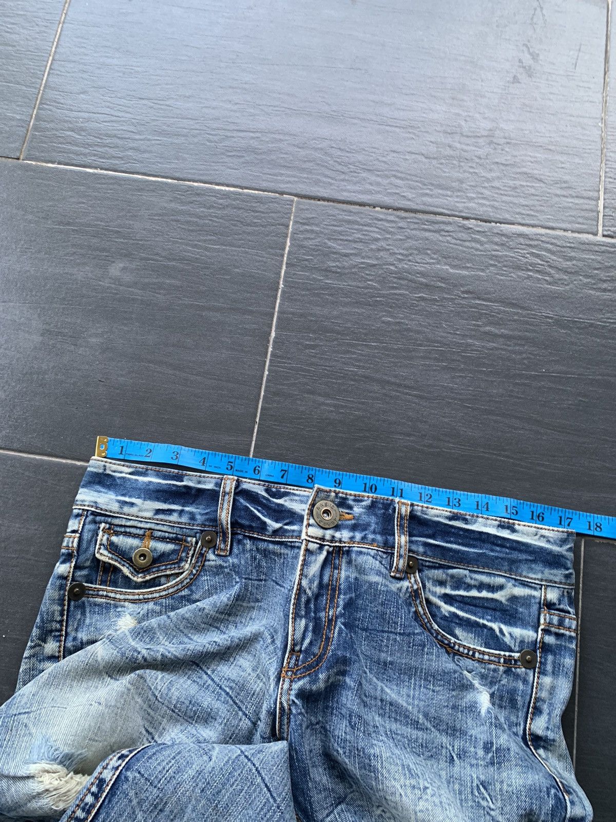 Japanese Brand Trix Japanese Brand Distressed Denim Size US 34 / EU 50 - 9 Thumbnail