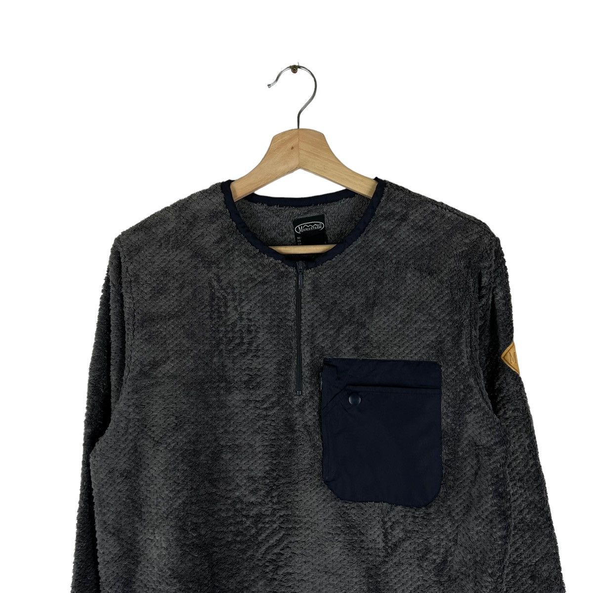 Japanese Brand VINTAGE MANASTASH FLEECE JACKET Size US M / EU 48-50 / 2 - 3 Thumbnail