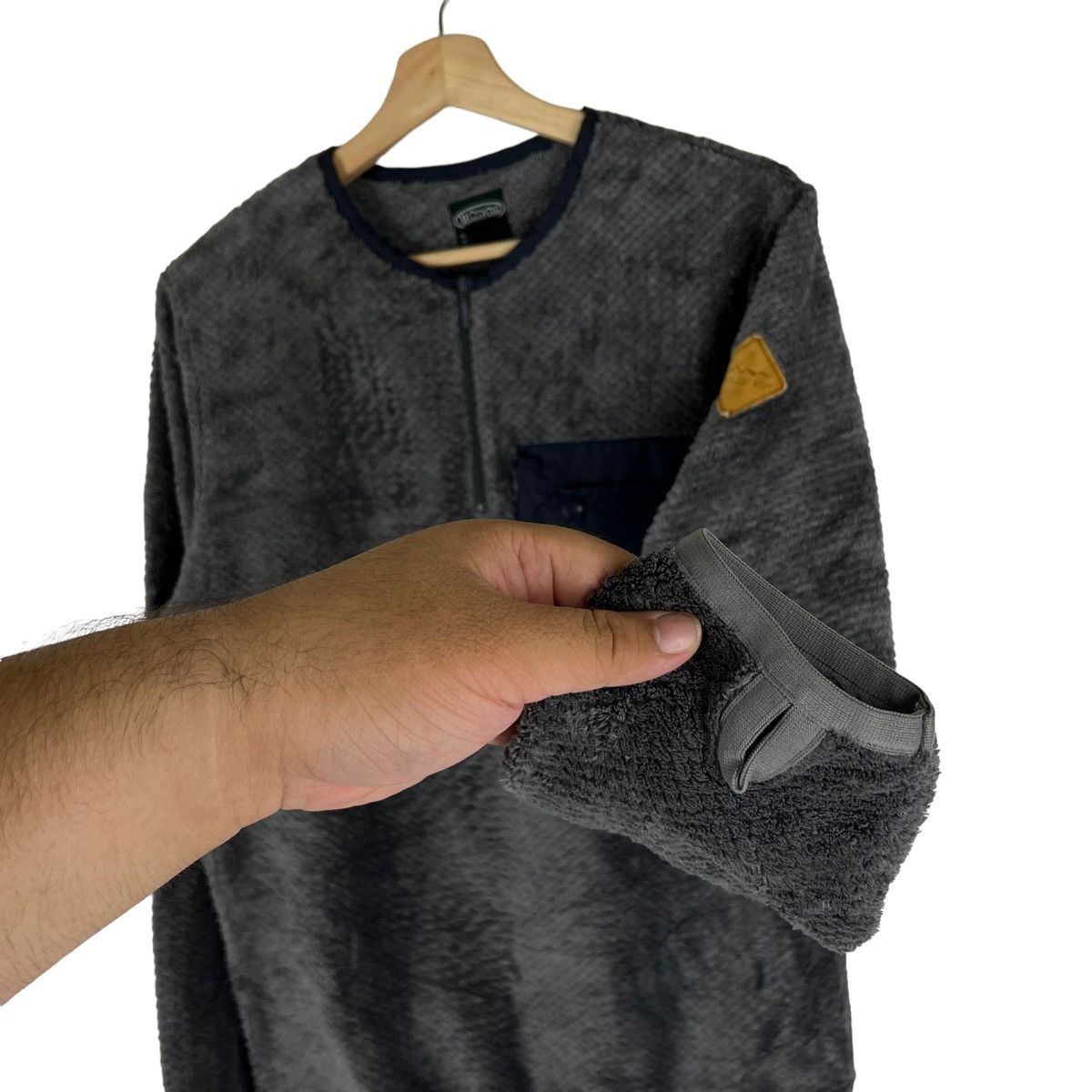 Japanese Brand VINTAGE MANASTASH FLEECE JACKET Size US M / EU 48-50 / 2 - 5 Thumbnail