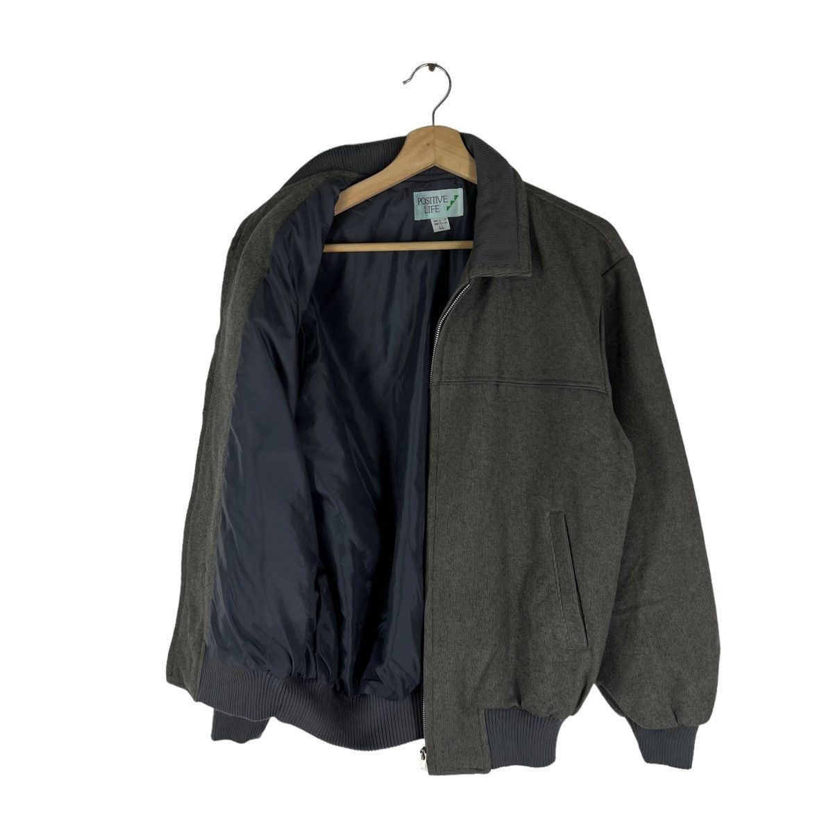 Japanese Brand VINTAGE BOMBER VARSITY JACKET POSITIVE LIFE JAPAN MADE Size US L / EU 52-54 / 3 - 8 Thumbnail