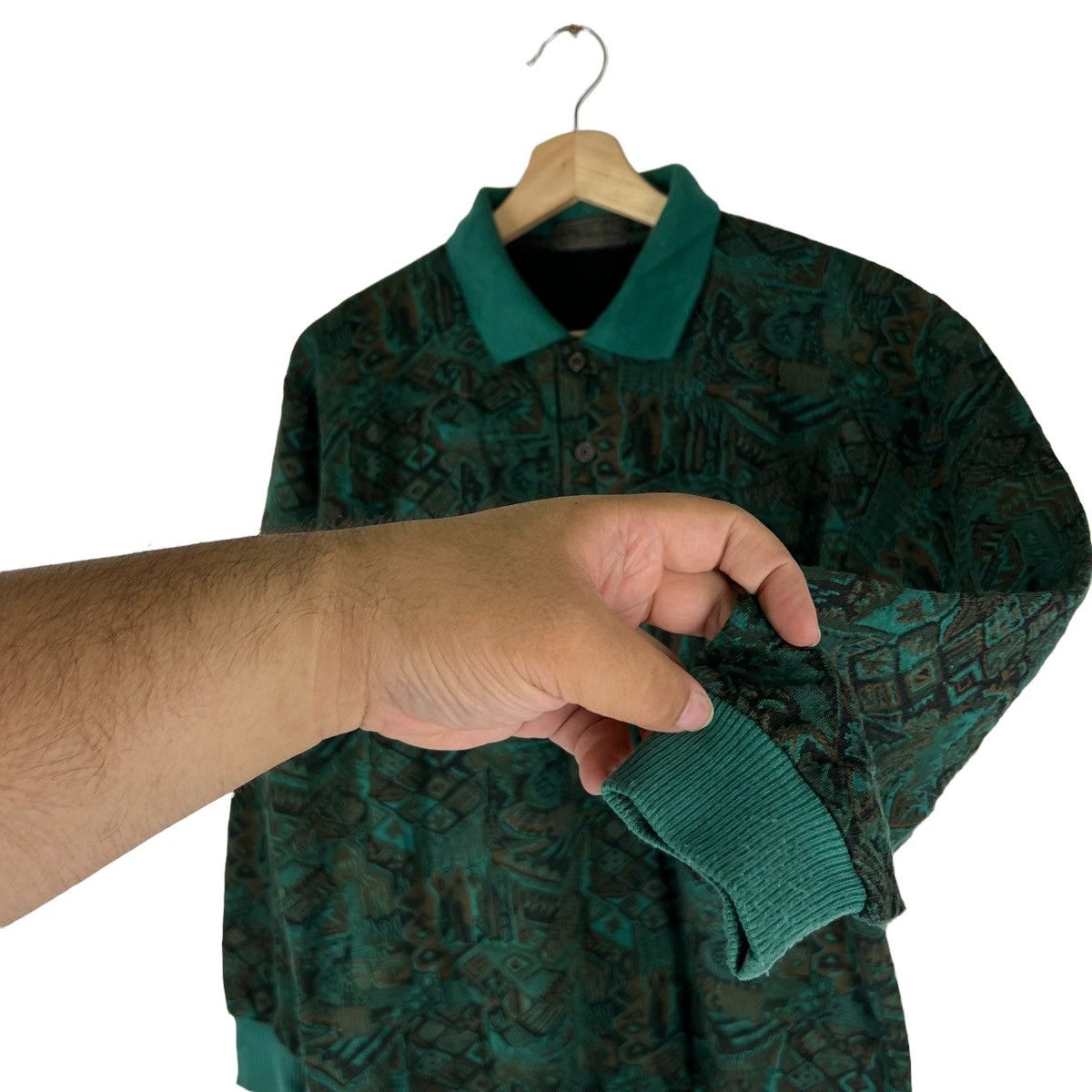 Japanese Brand × Vintage VINTAGE COLLAR SWEATSHIRT JU-JU-BE JPAN MADE ISSEY MIYAKE Size US M / EU 48-50 / 2 - 4 Thumbnail