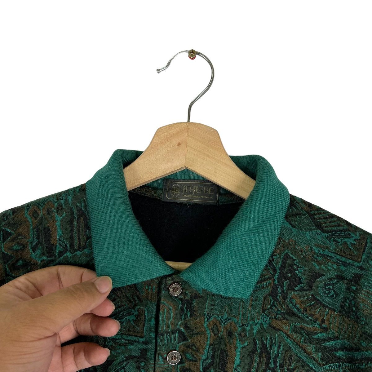 Japanese Brand × Vintage VINTAGE COLLAR SWEATSHIRT JU-JU-BE JPAN MADE ISSEY MIYAKE Size US M / EU 48-50 / 2 - 6 Thumbnail