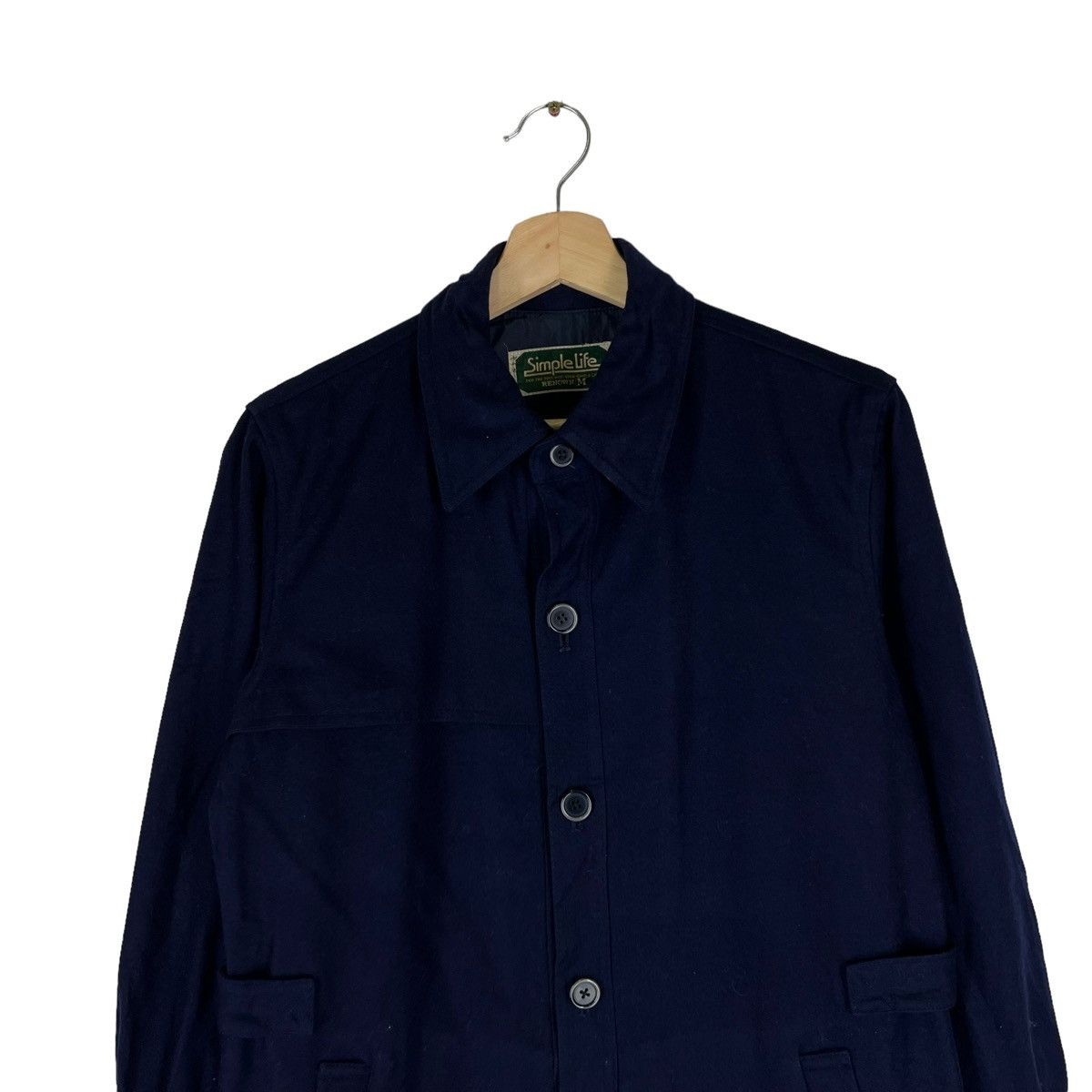 Japanese Brand VINTAGE HIKORY CHORE JACKET SIMPLE LIFE INSPIRED ISSEYMIYAKE Size US M / EU 48-50 / 2 - 3 Thumbnail