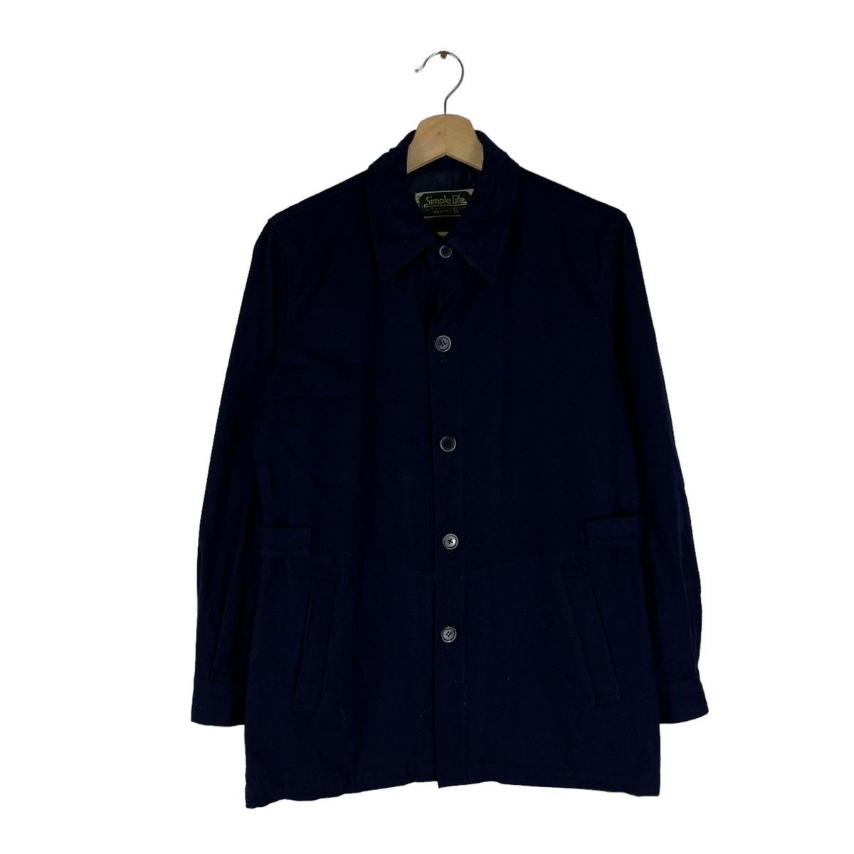 Japanese Brand VINTAGE HIKORY CHORE JACKET SIMPLE LIFE INSPIRED ISSEYMIYAKE Size US M / EU 48-50 / 2 - 1 Thumbnail
