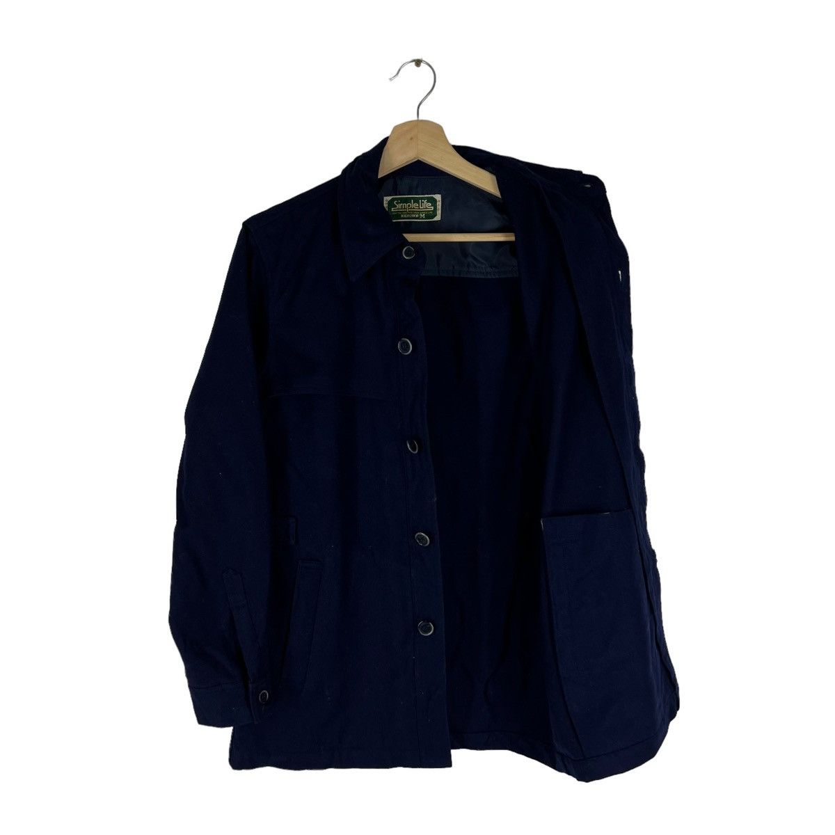 Japanese Brand VINTAGE HIKORY CHORE JACKET SIMPLE LIFE INSPIRED ISSEYMIYAKE Size US M / EU 48-50 / 2 - 10 Thumbnail