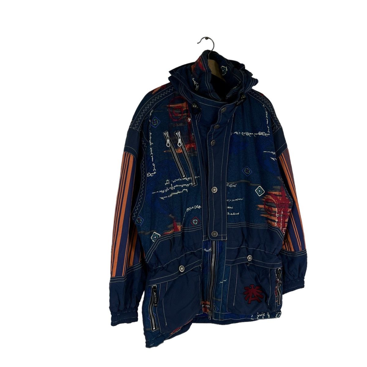 Japanese Brand VINTAGE SKI JACKET RARE COLOUR AUSTRIA SKI TEAM RARE DESIGN Size US M / EU 48-50 / 2 - 2 Thumbnail