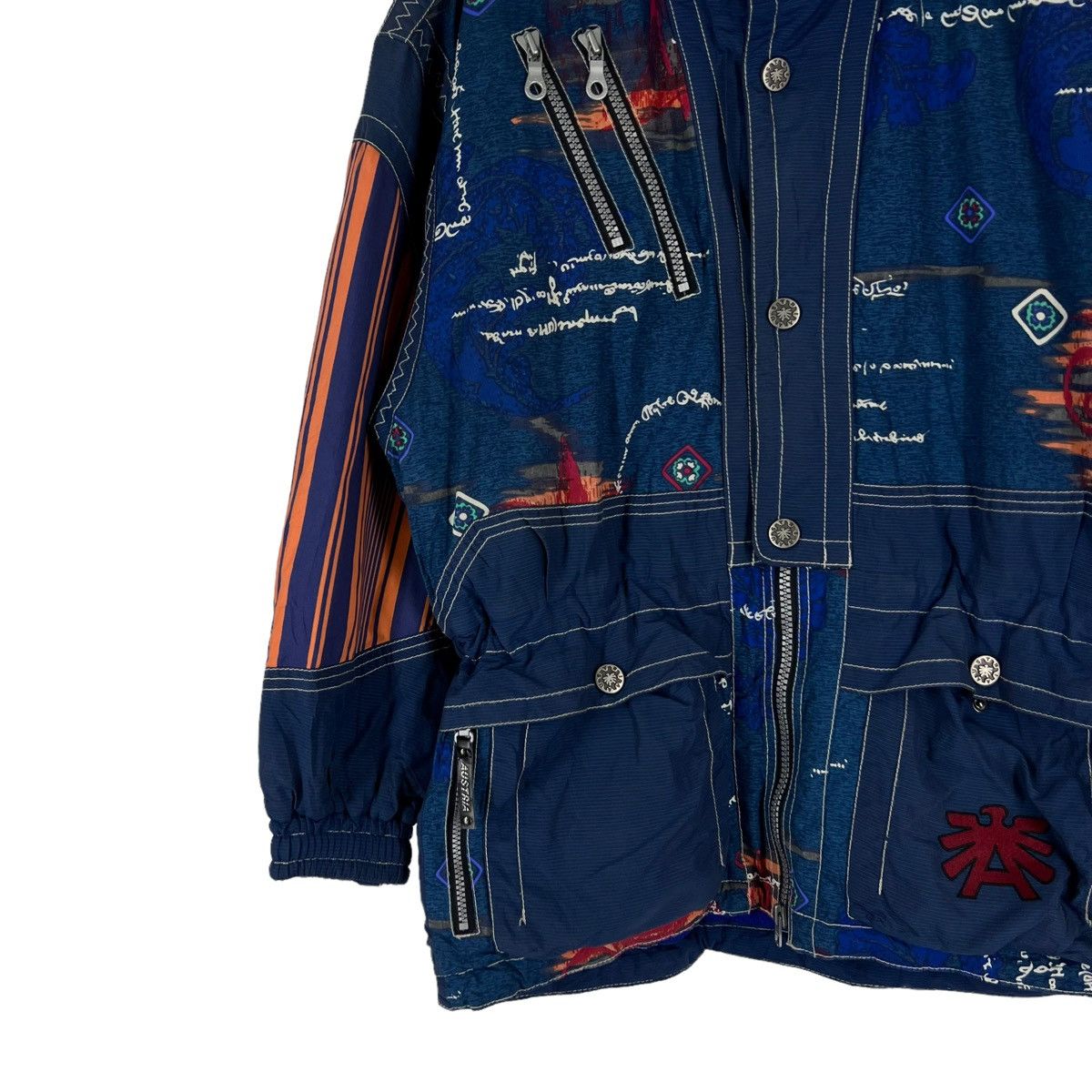 Japanese Brand VINTAGE SKI JACKET RARE COLOUR AUSTRIA SKI TEAM RARE DESIGN Size US M / EU 48-50 / 2 - 3 Thumbnail