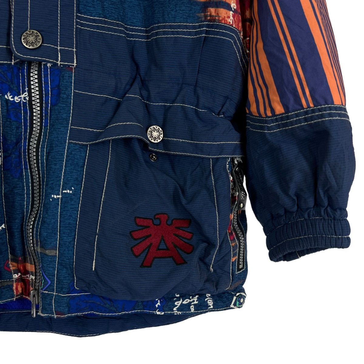 Japanese Brand VINTAGE SKI JACKET RARE COLOUR AUSTRIA SKI TEAM RARE DESIGN Size US M / EU 48-50 / 2 - 7 Thumbnail