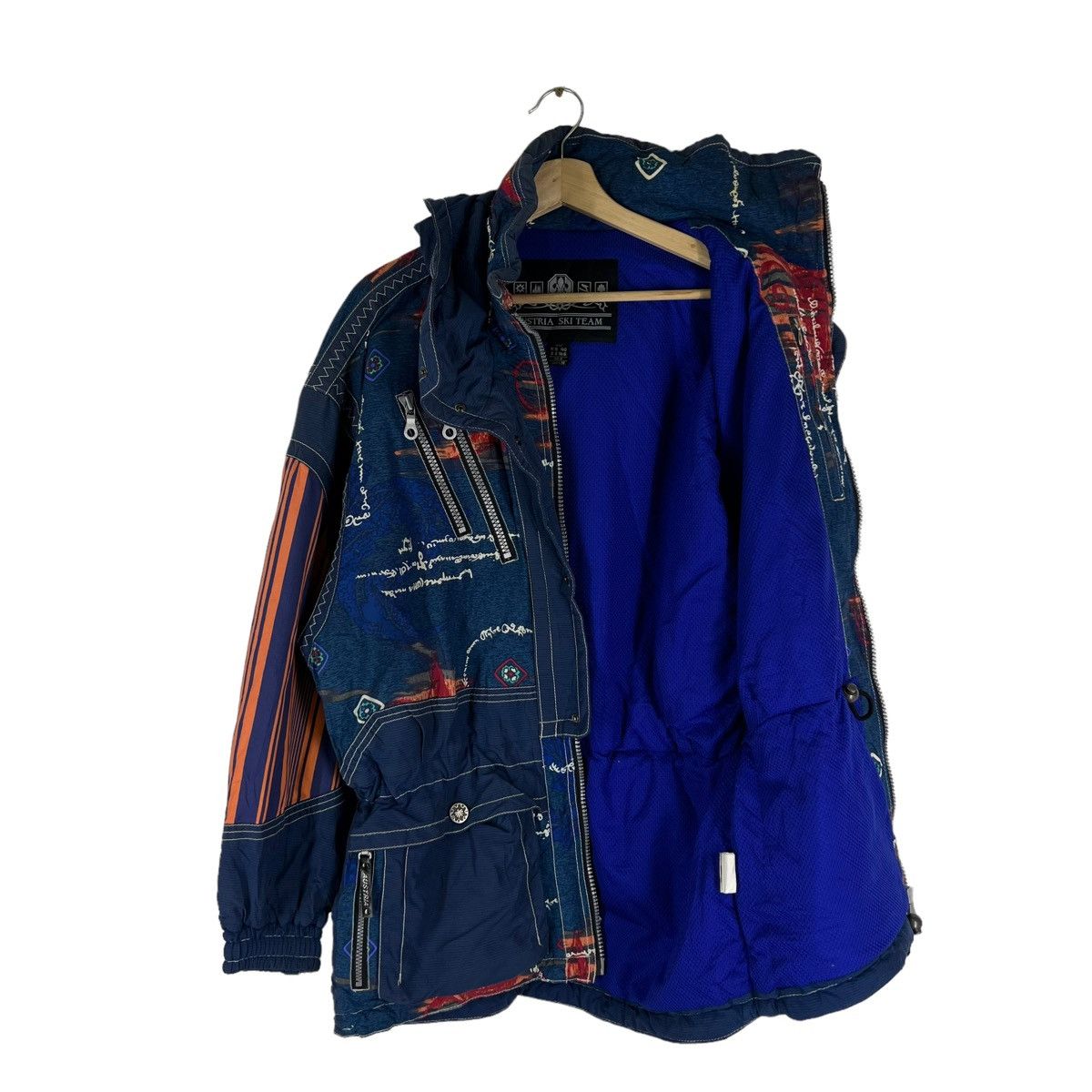 Japanese Brand VINTAGE SKI JACKET RARE COLOUR AUSTRIA SKI TEAM RARE DESIGN Size US M / EU 48-50 / 2 - 13 Thumbnail